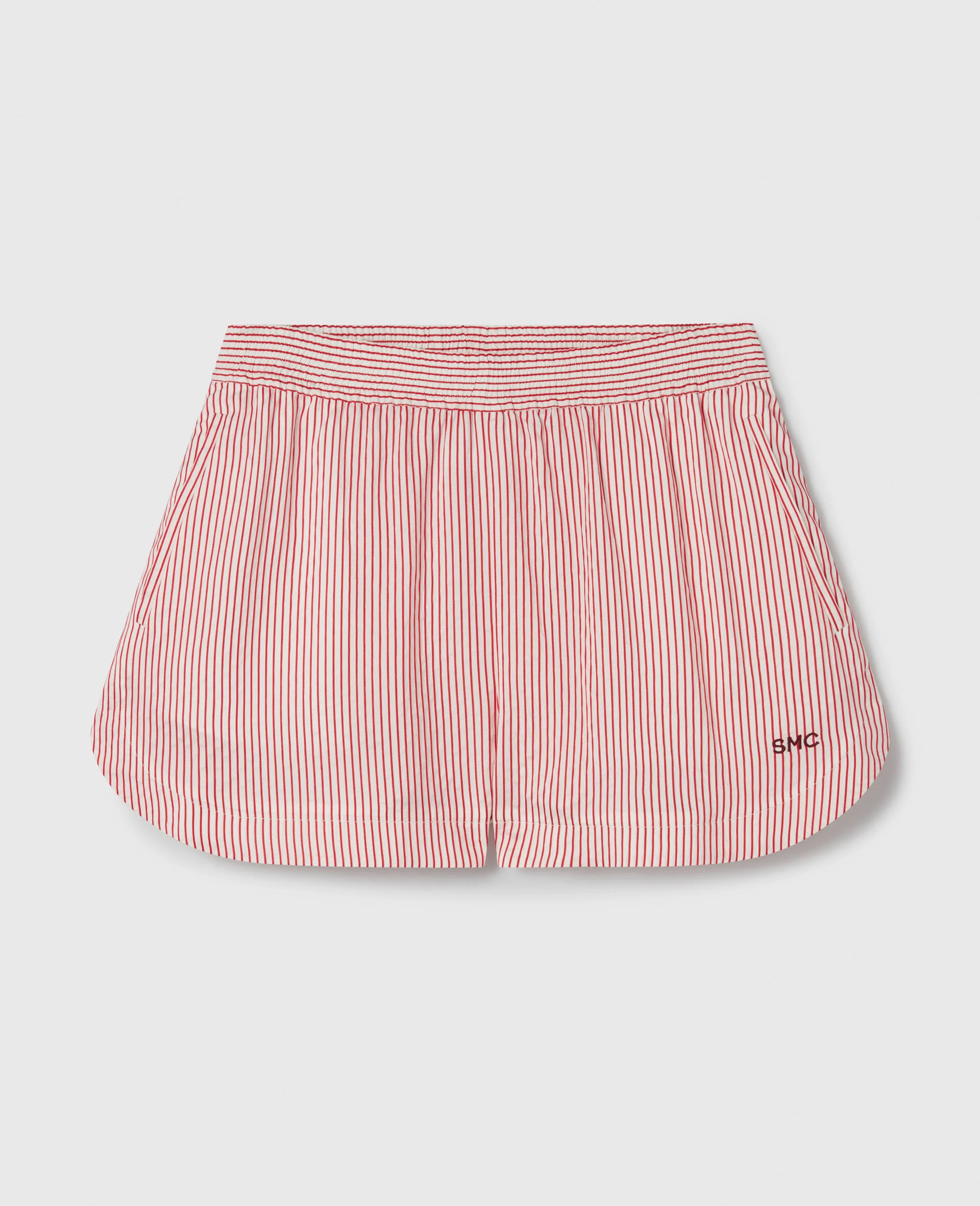 Striped Elasticated Shorts
