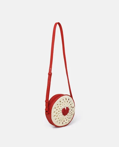 Heart Raffia Crossbody Bag 3 Heart Raffia Crossbody Bag