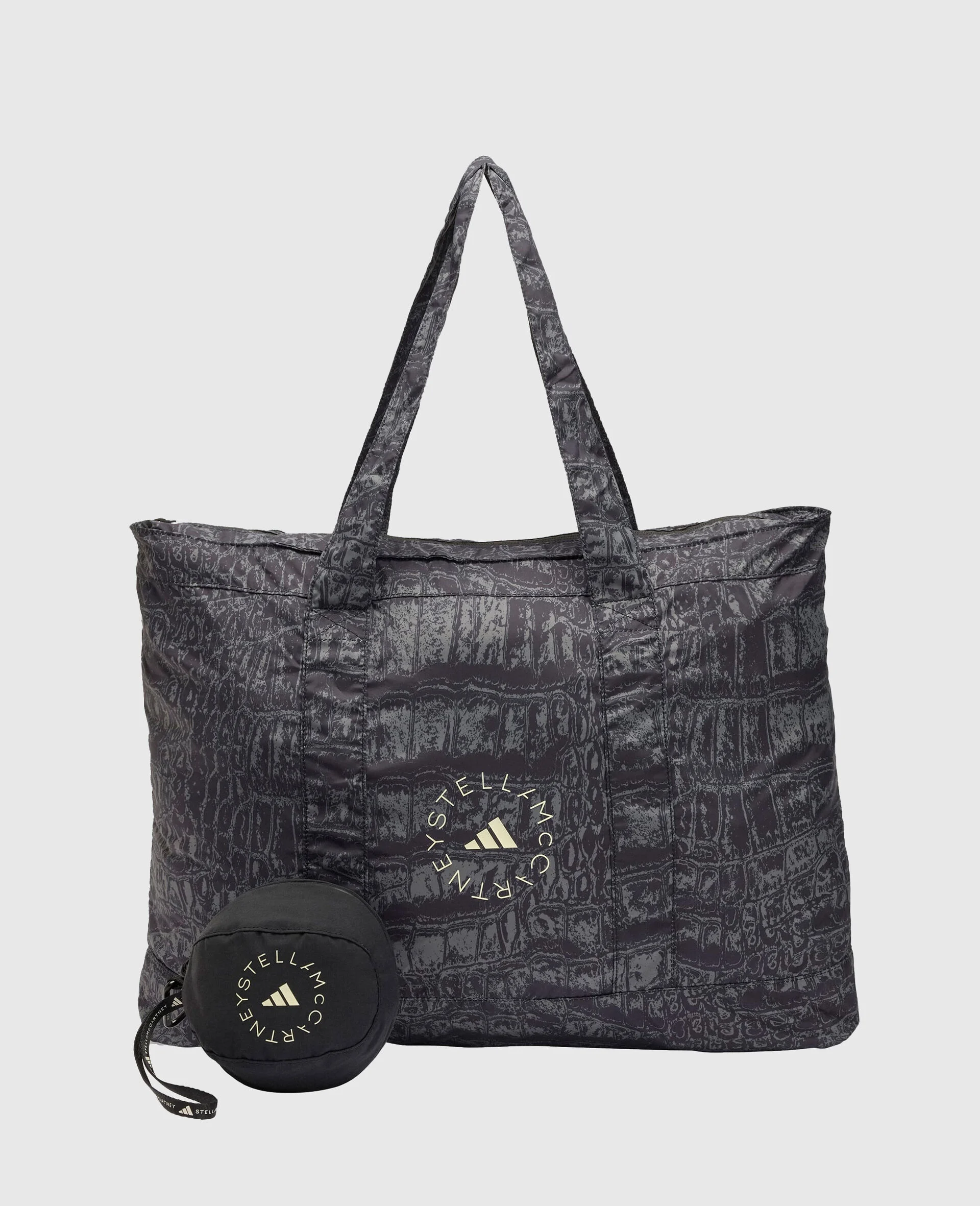 Logo Graphic Print Packable Tote