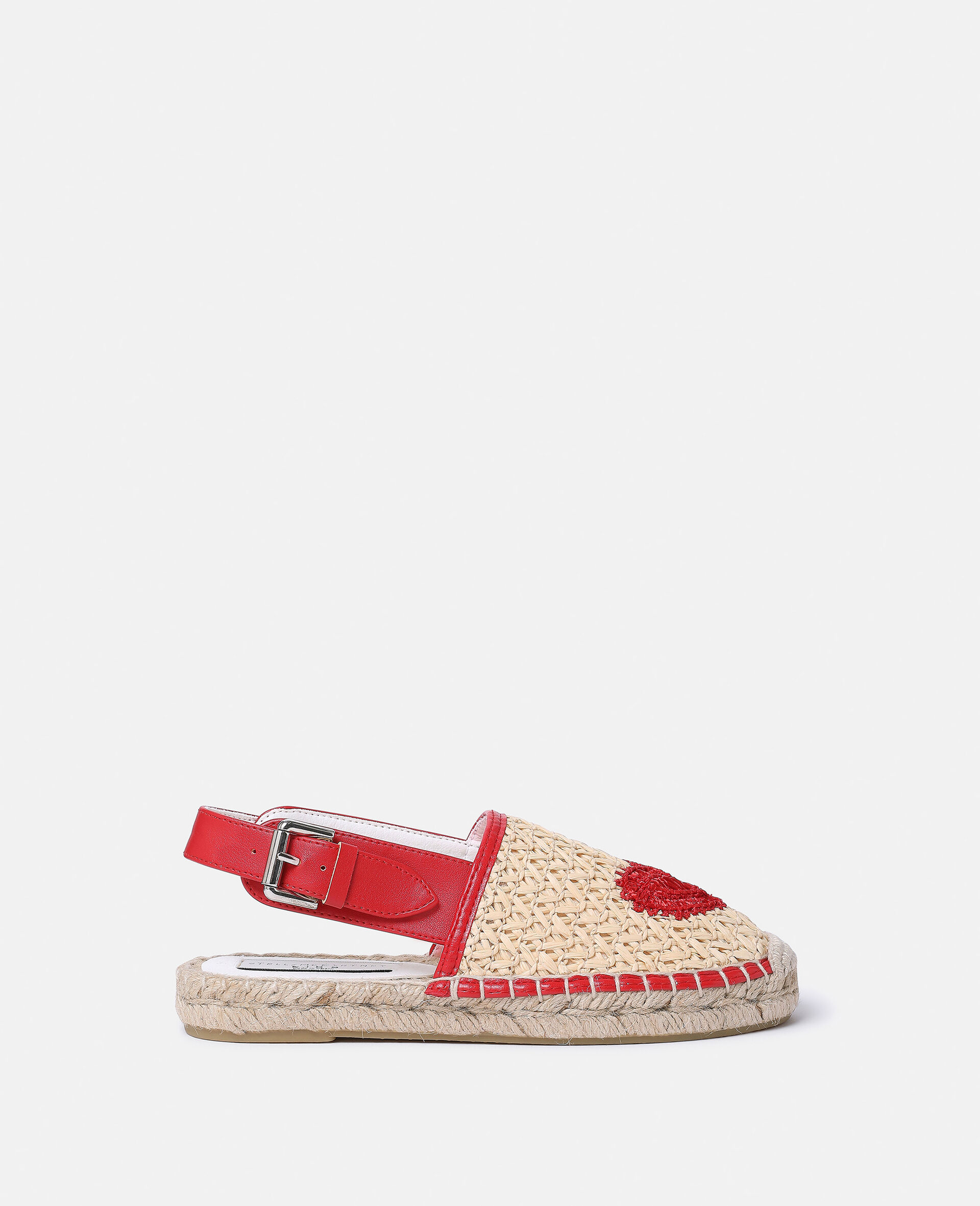 Heart Raffia Espadrilles