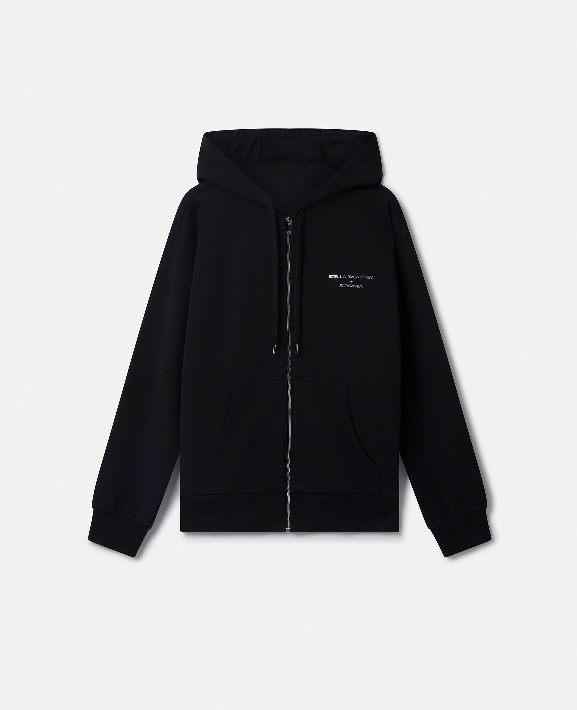 Sexy Robot Oversized Organic Cotton Zip Hoodie