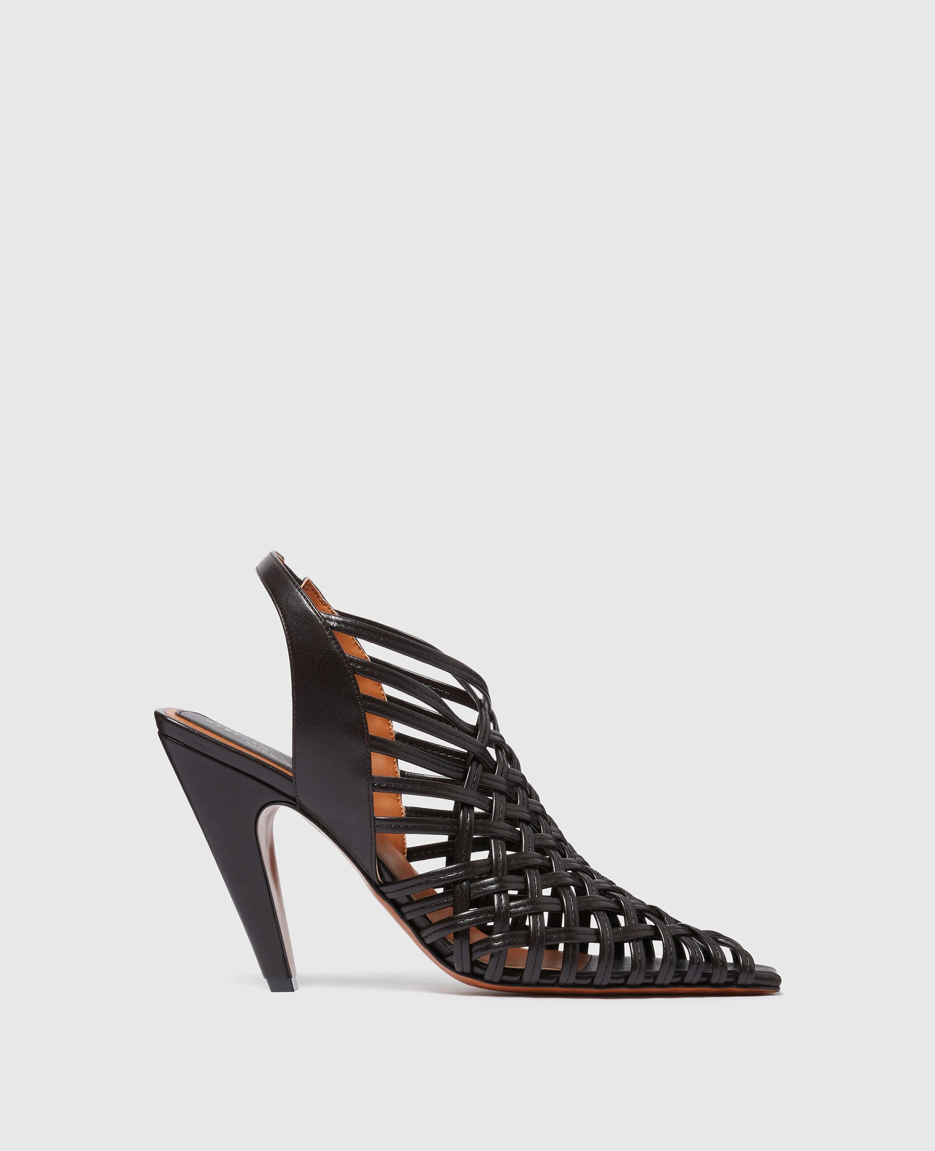 Stella Spur Woven Slingbacks