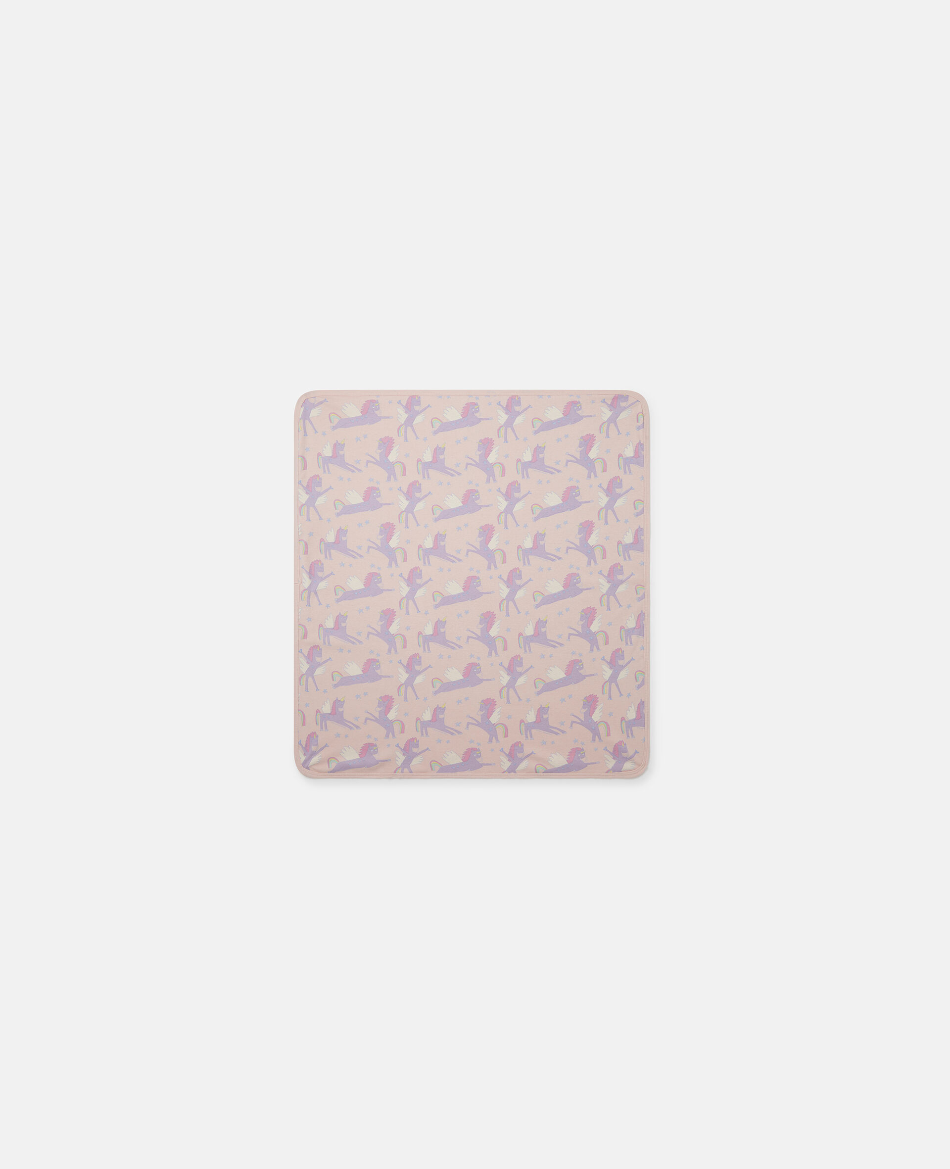 Rainbow Unicorn Print Reversible Blanket