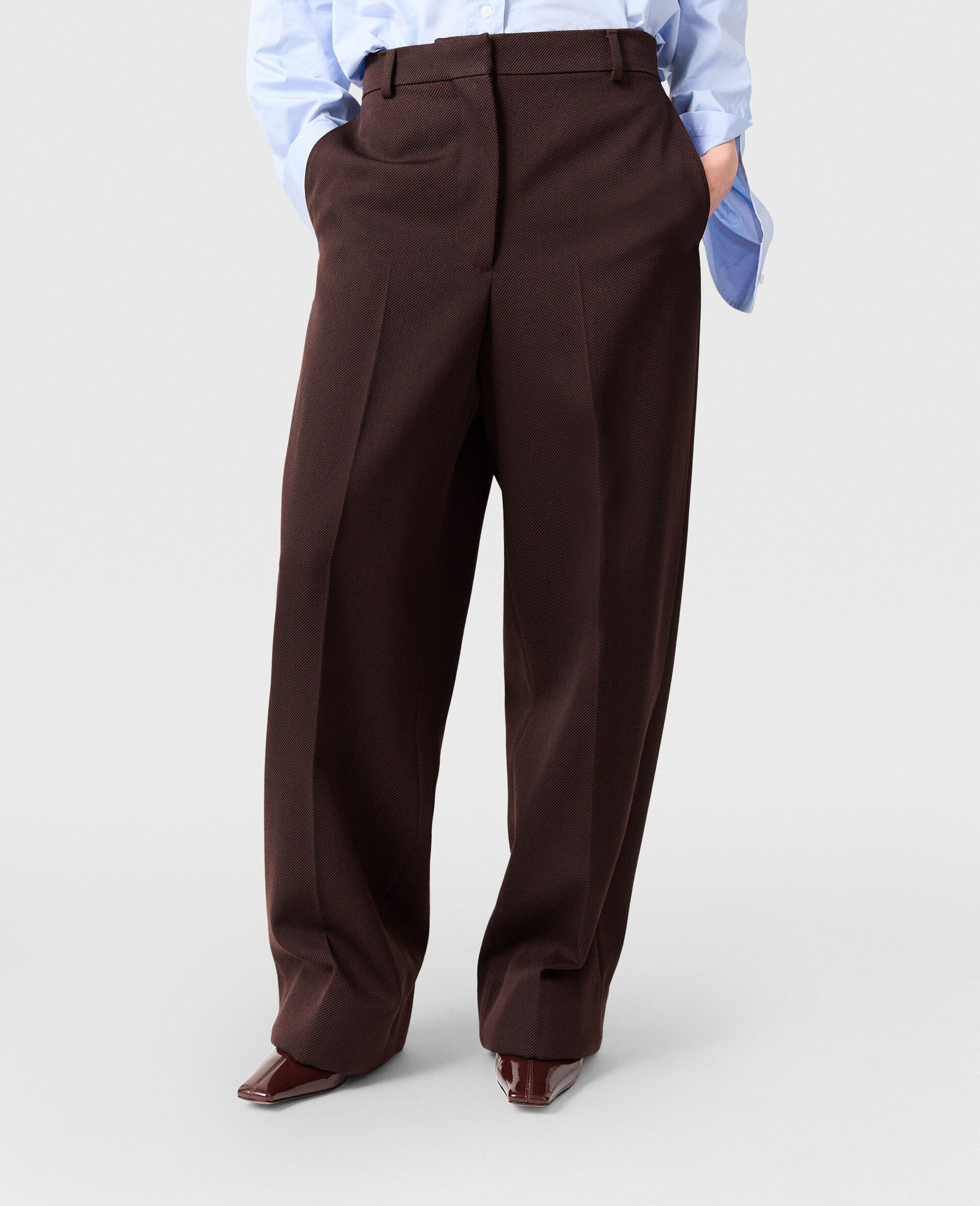 Pleated Straight-Leg Pants 9 Pleated Straight-Leg Pants
