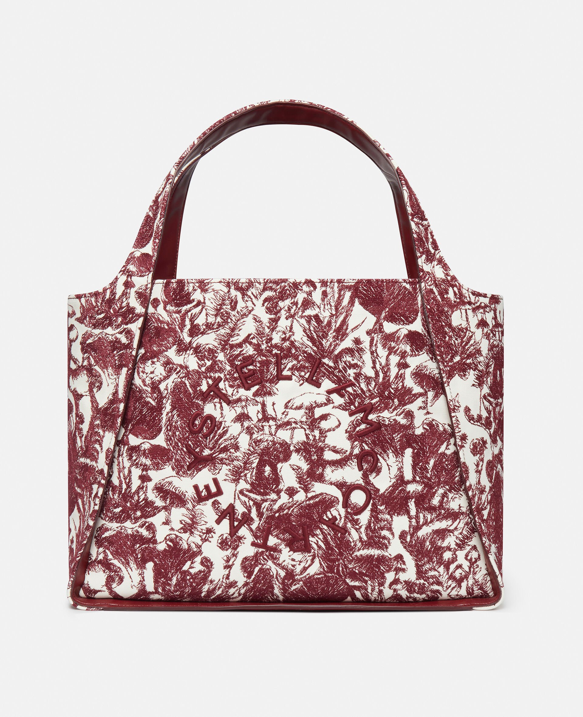 Logo Fungi Forest Toile de Jouy Tote Bag