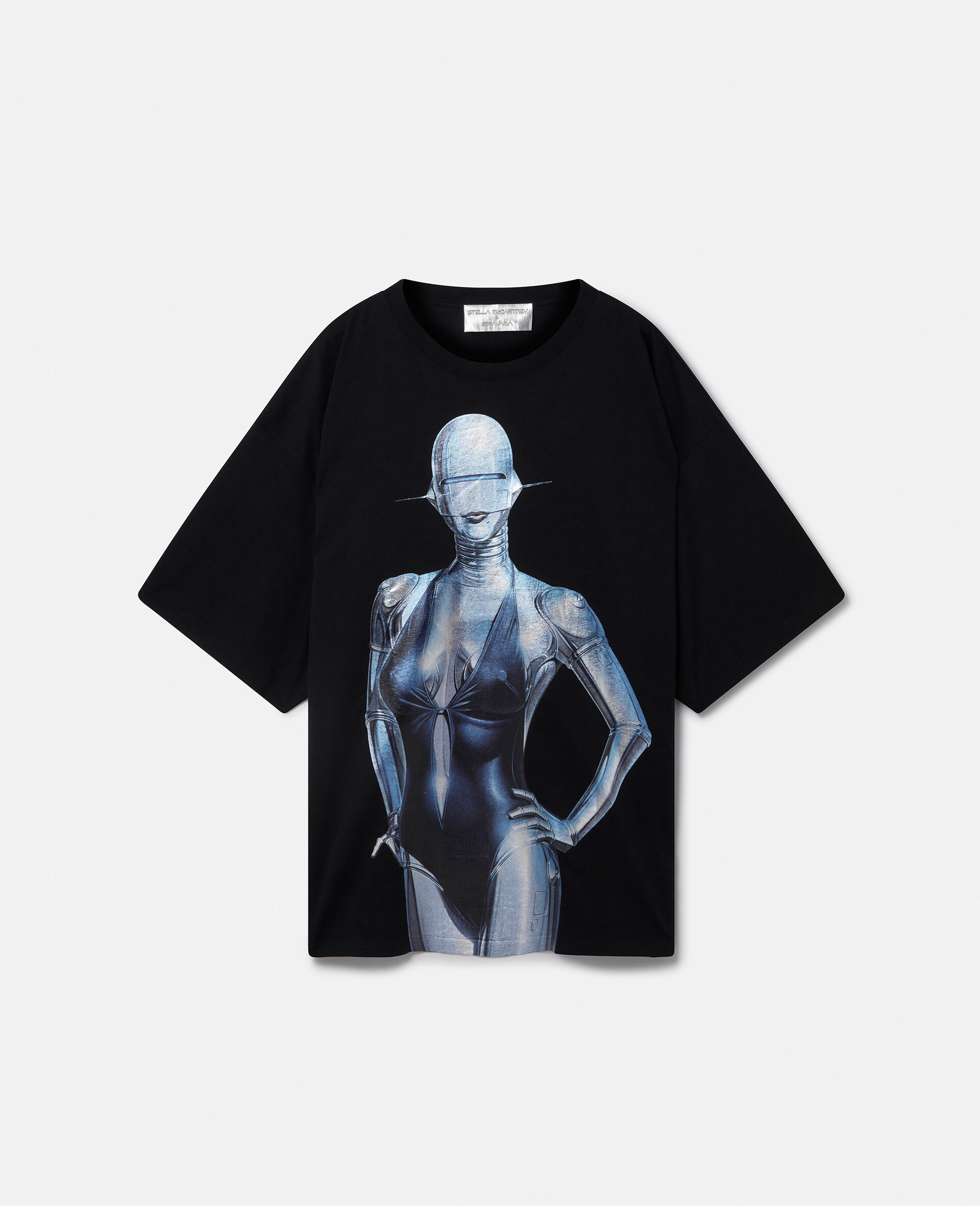 Sexy Robot Oversized Organic Cotton T-Shirt