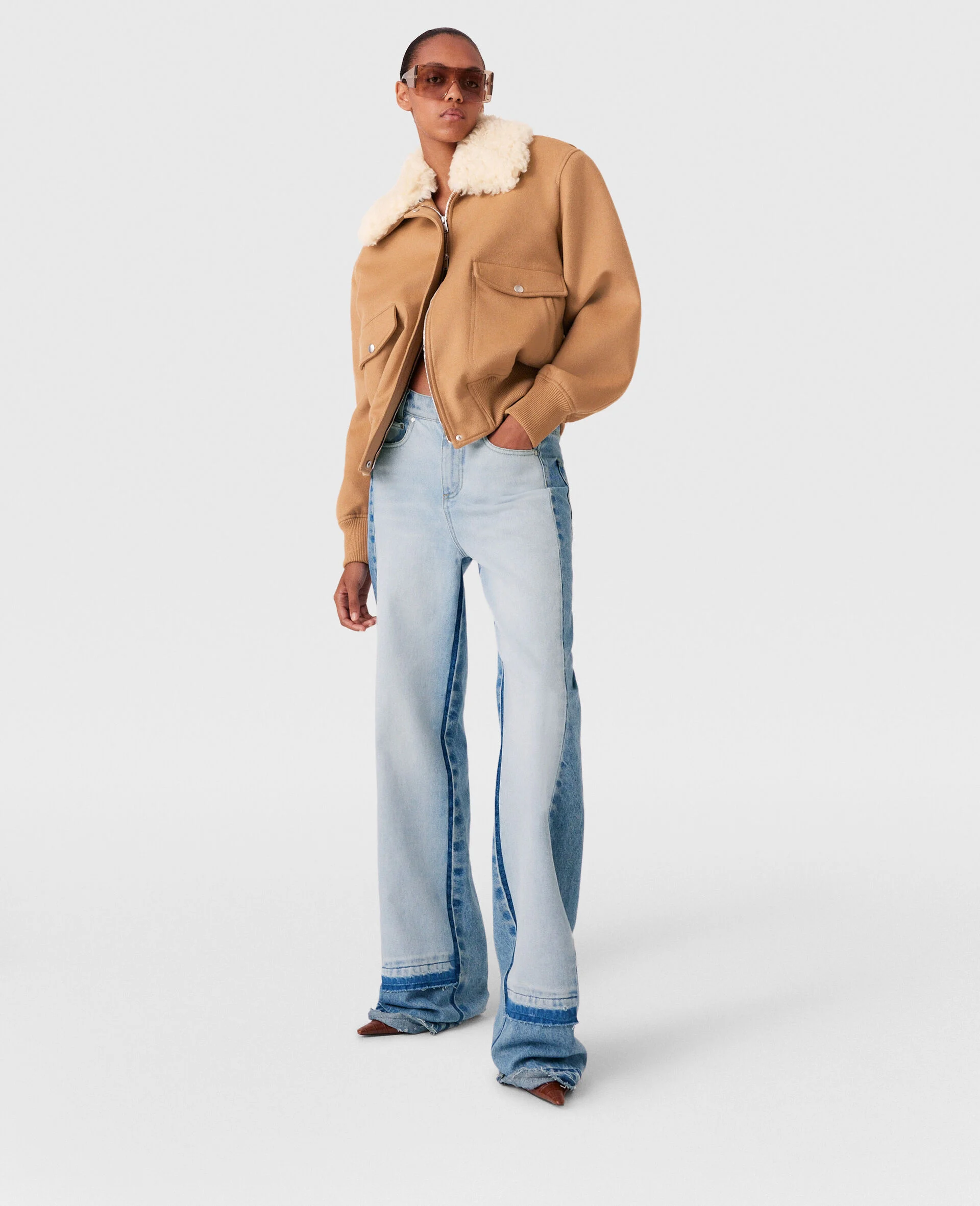 Plush Teddy Bomber Jacket 9 Plush Teddy Bomber Jacket