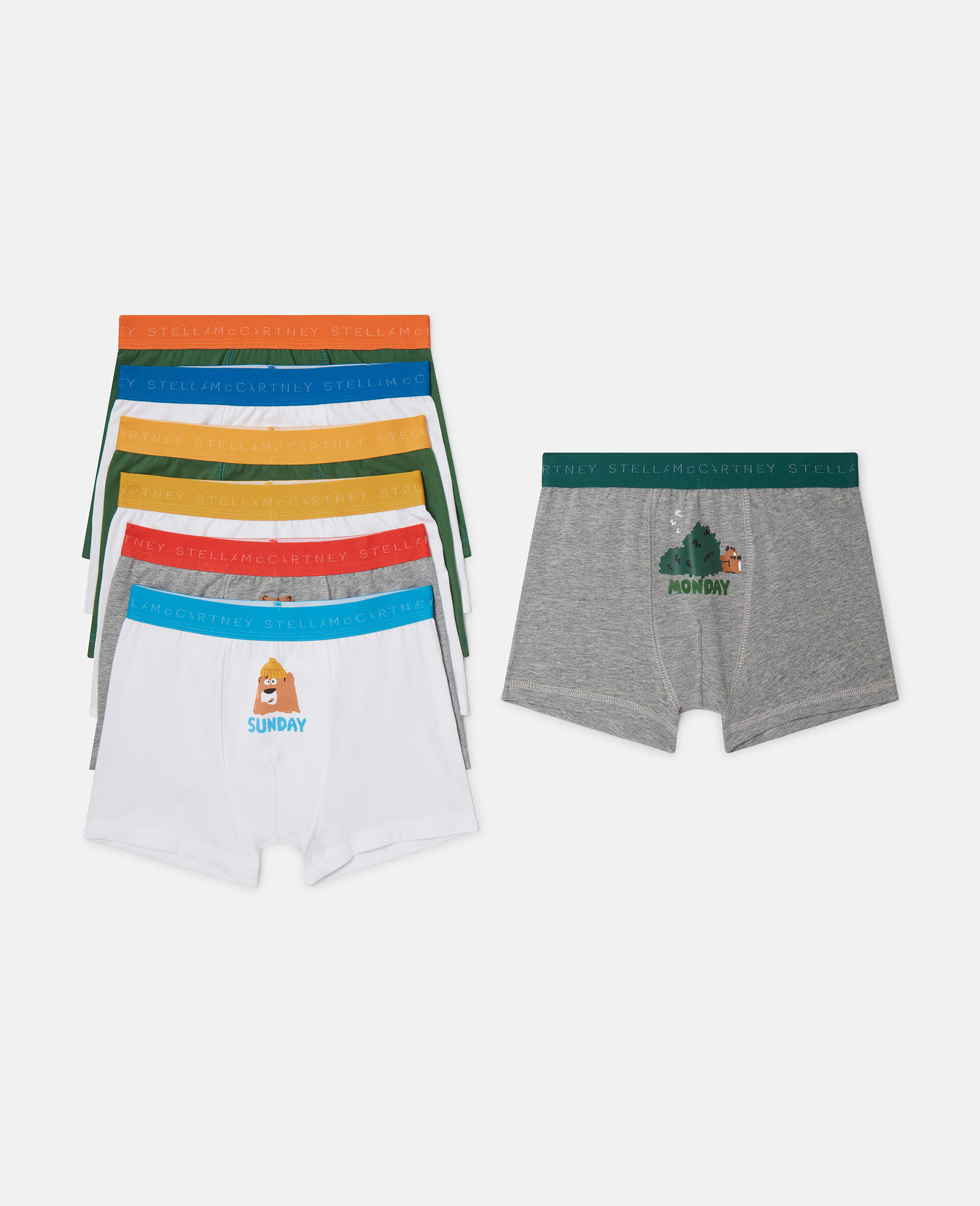 7 Pack of Grizzly Bear Days of the Week Boxers