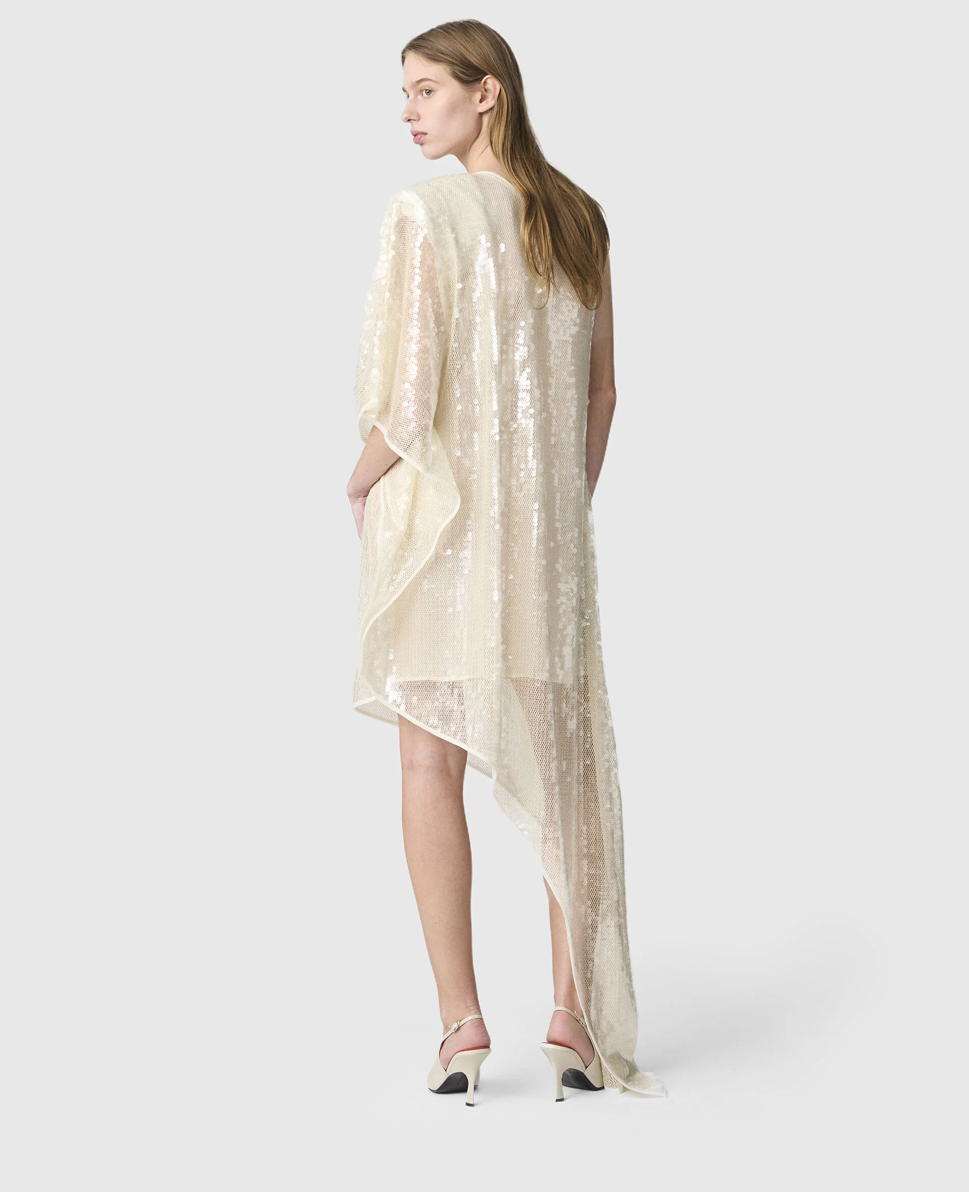 One-Sleeve Sequin Dress 7 One-Sleeve Sequin Dress