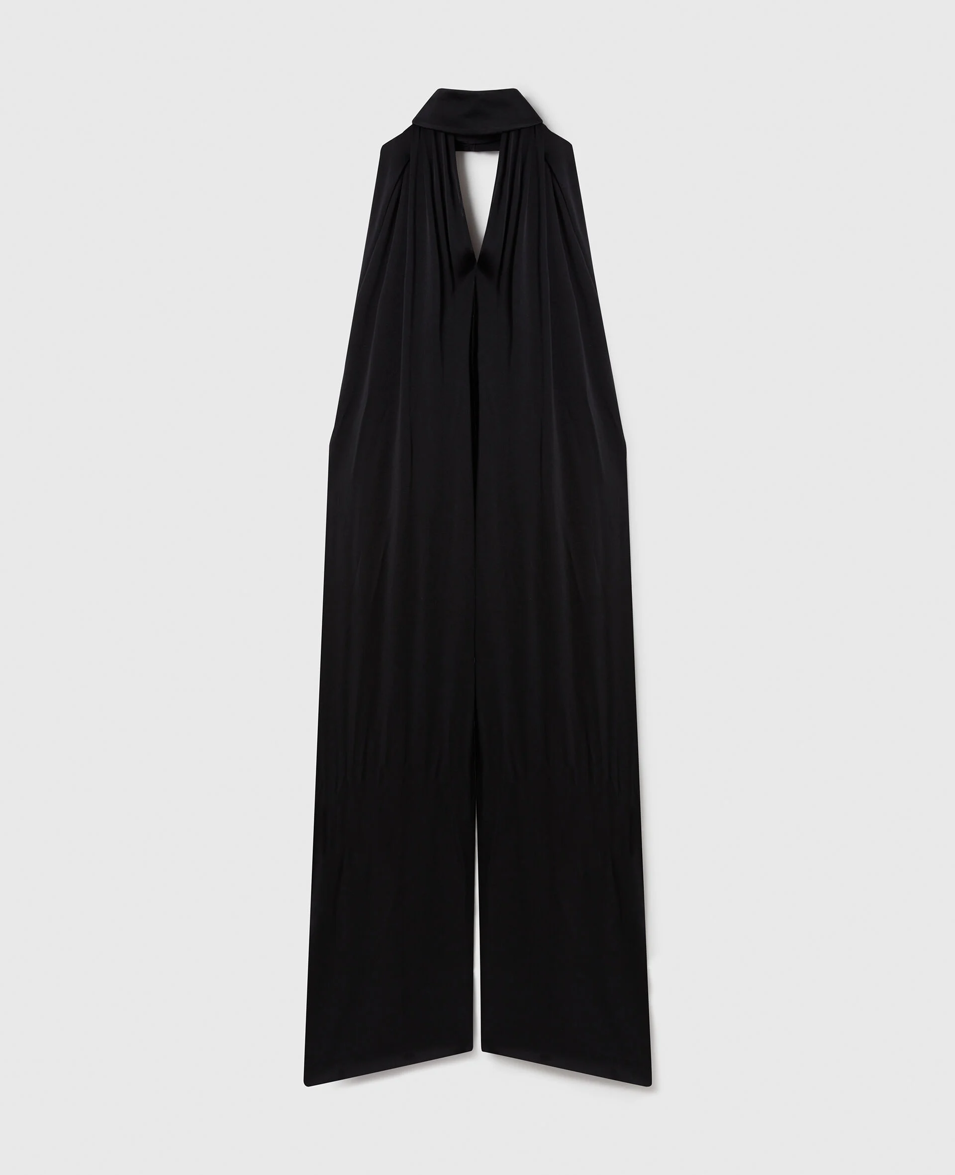 Halterneck Panel Jumpsuit