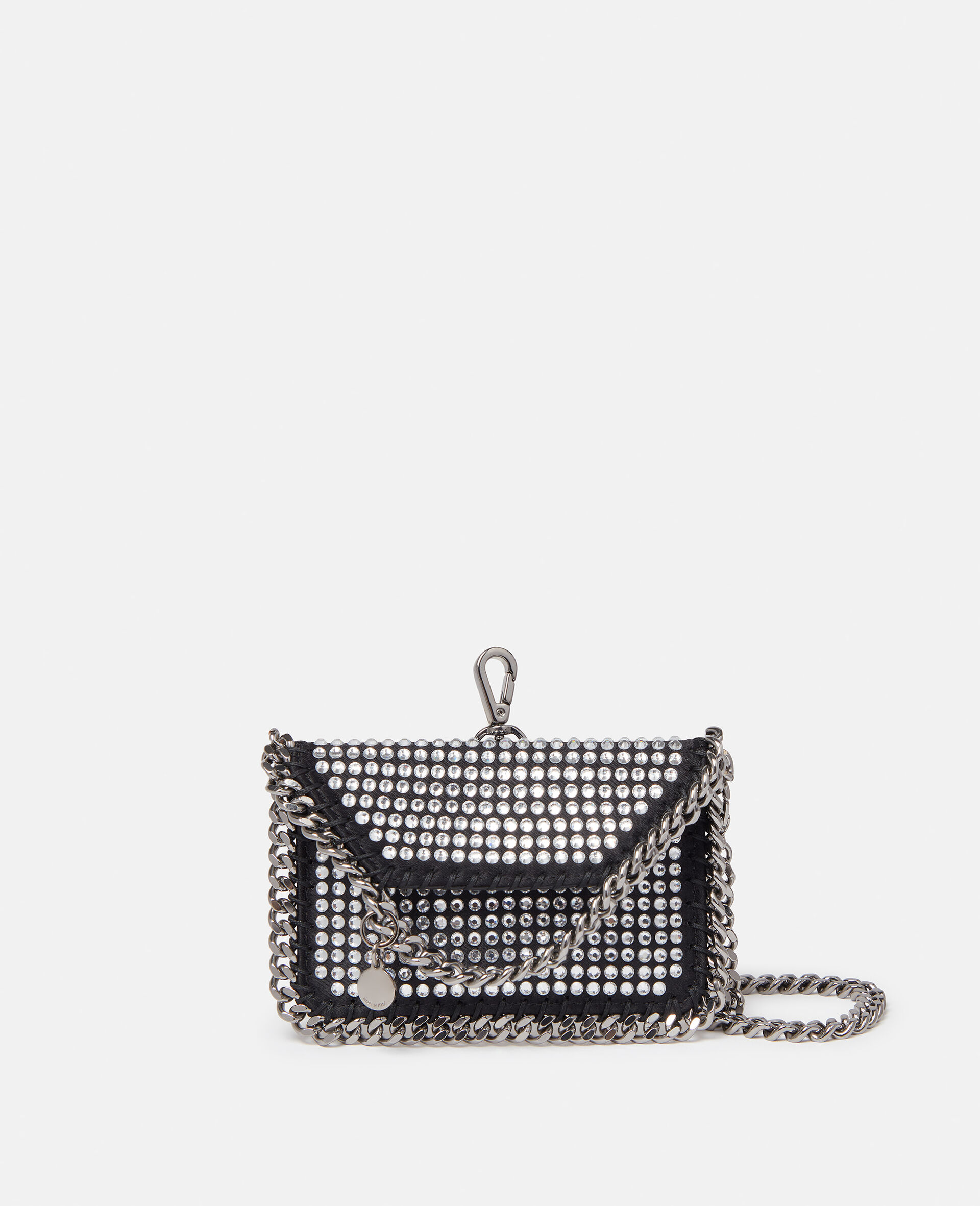 Falabella Crystal Cardholder on Chain