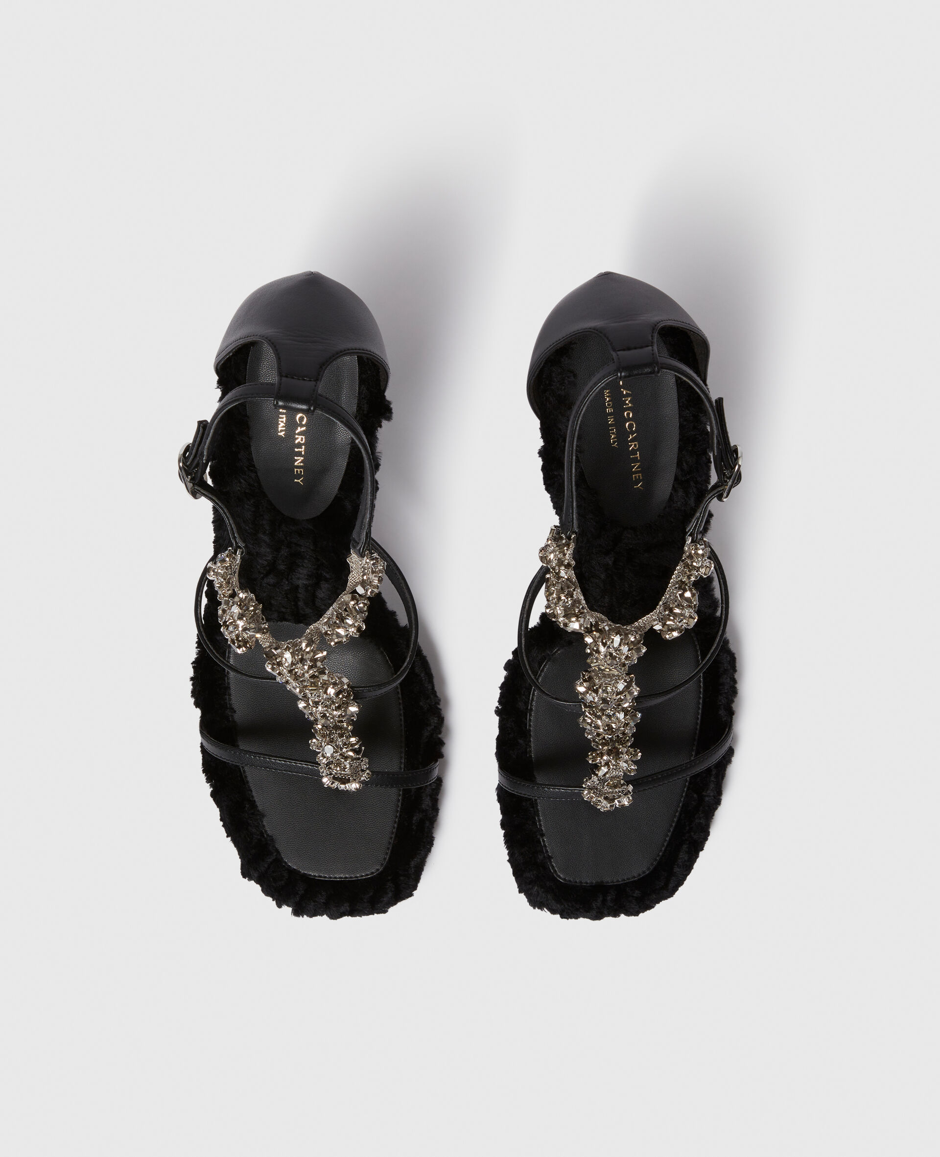 Elsa Crystal Flowers Heeled Sandals 7 Elsa Crystal Flowers Heeled Sandals