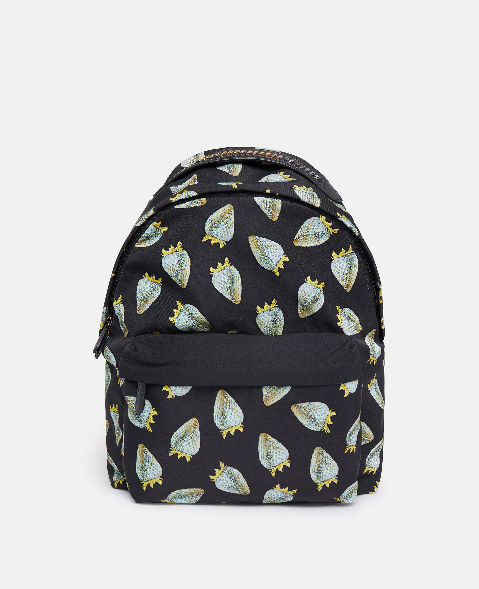 Strawberry-Print Regenerated Nylon Rucksack