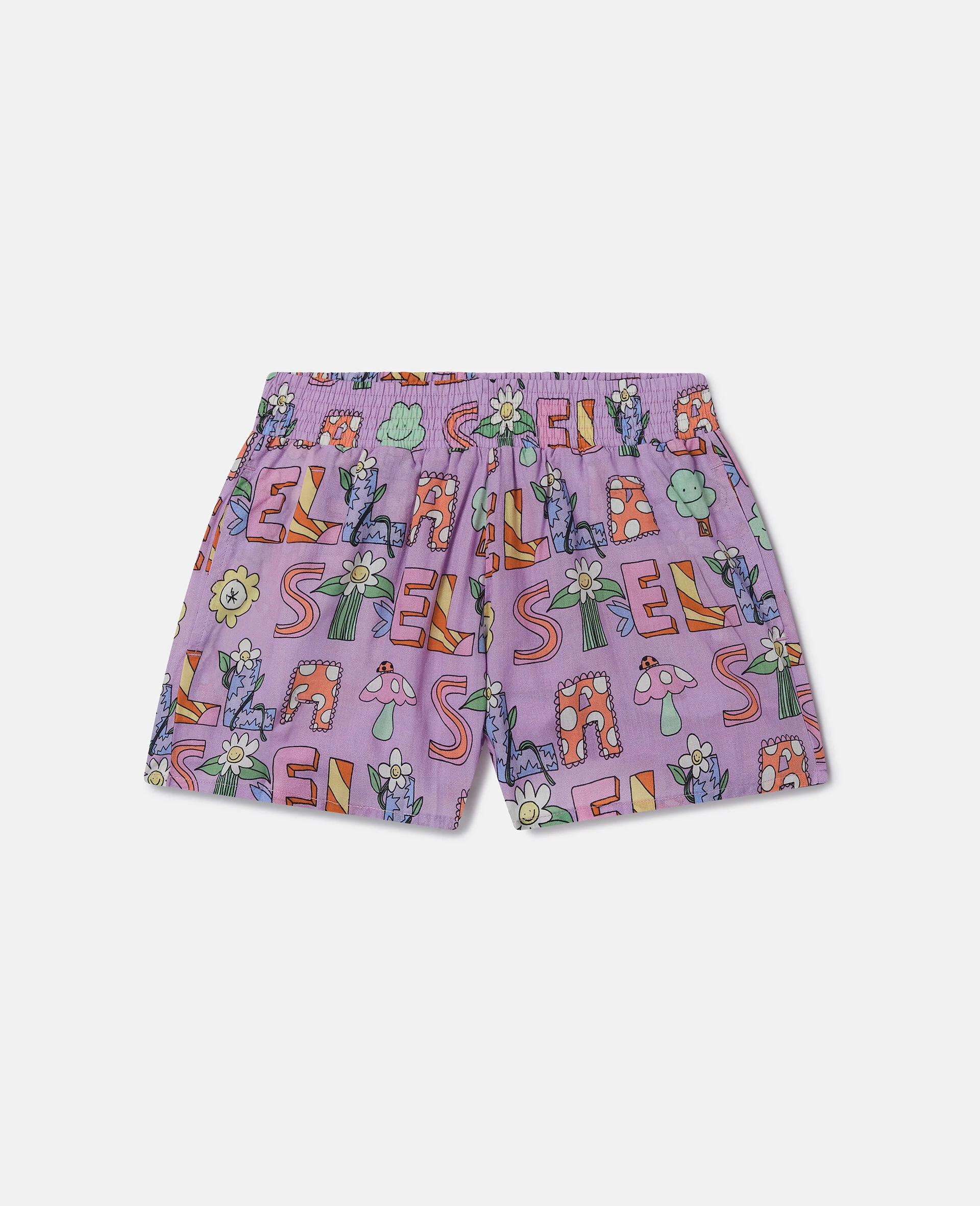 Stella Woodland Lettering Elasticated Shorts