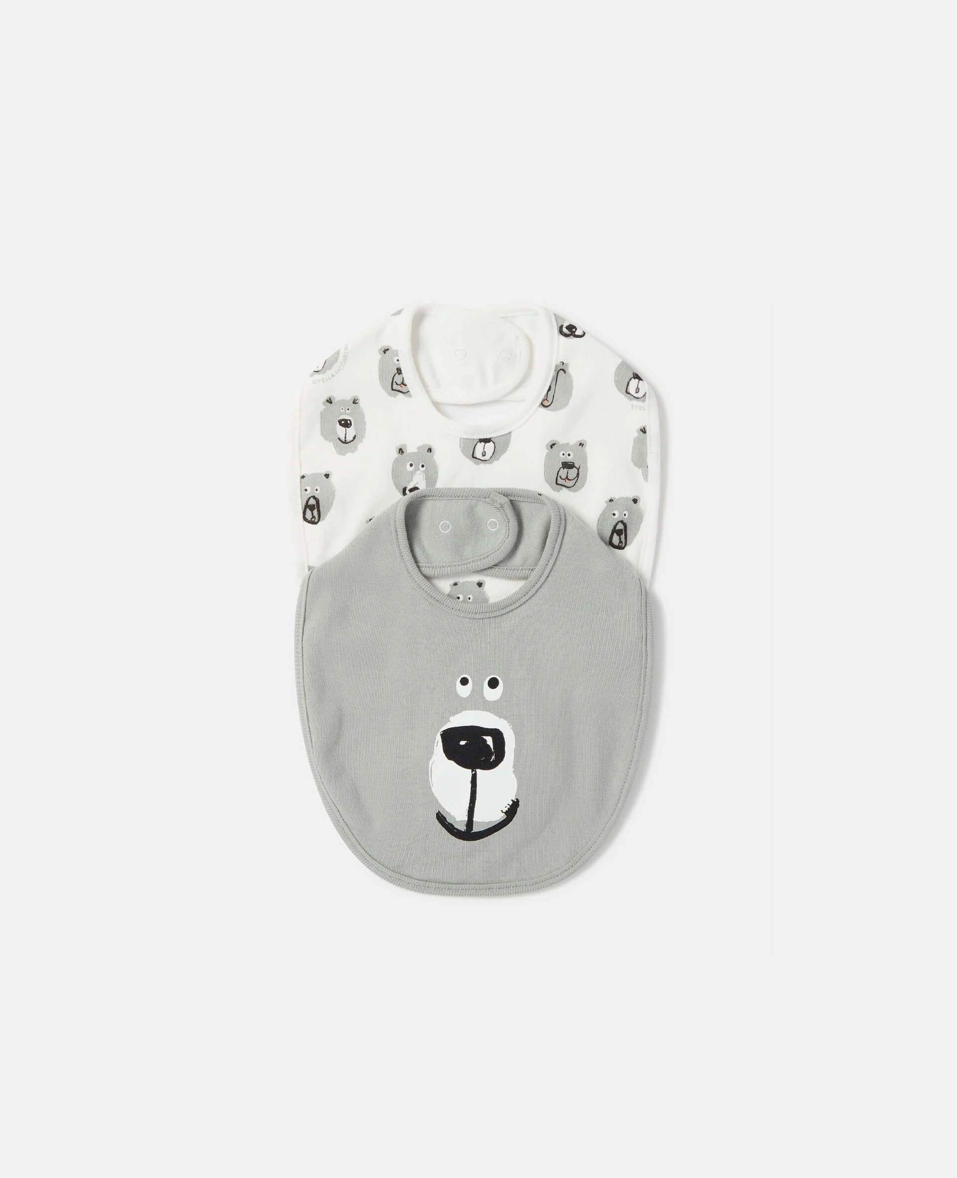 2 Pack of Bear Print Bibs