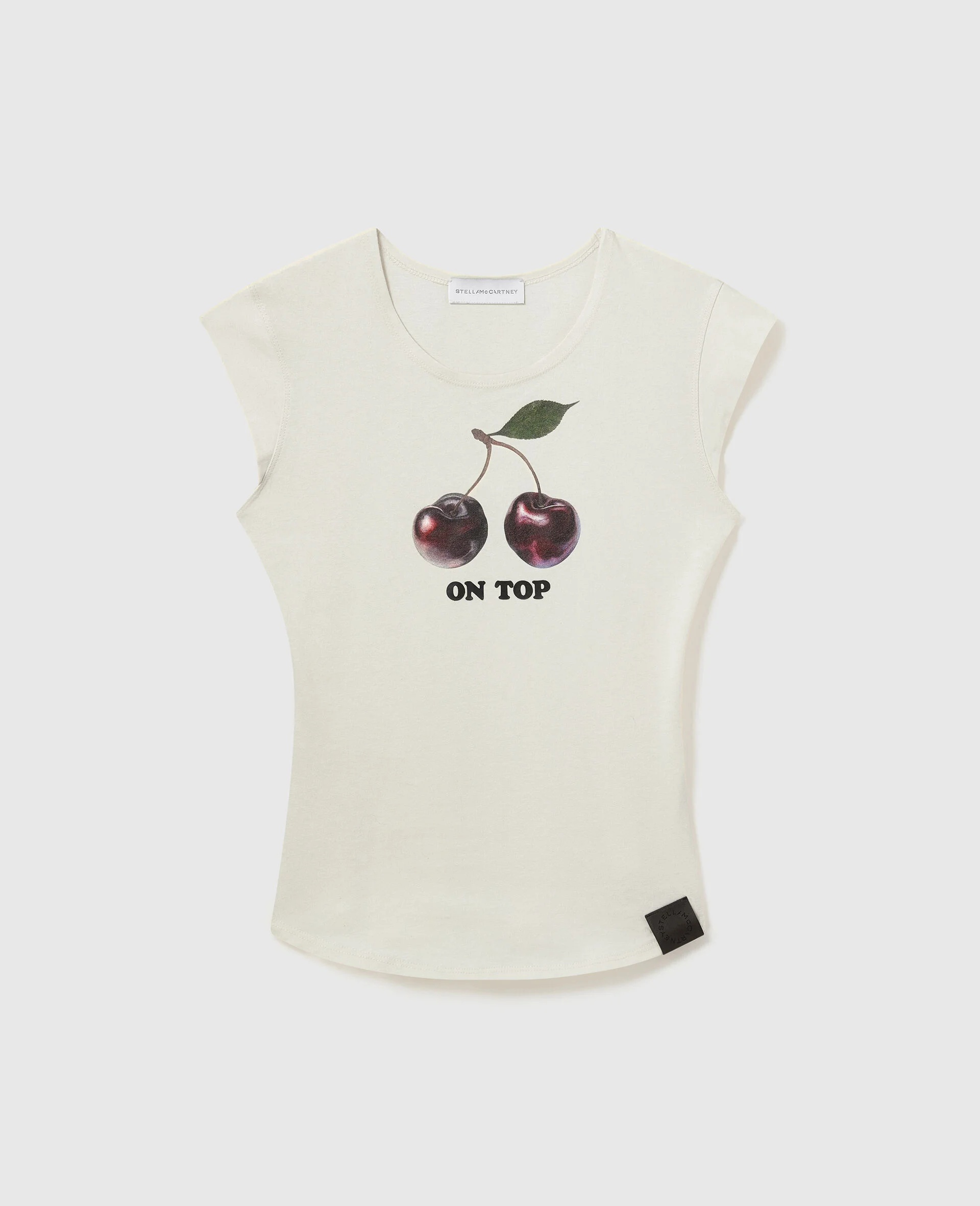Cherry Graphic Sleeveless Baby Tee