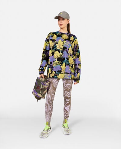 Psychedelic Tree Print Sweatshirt 5 Psychedelic Tree Print Sweatshirt