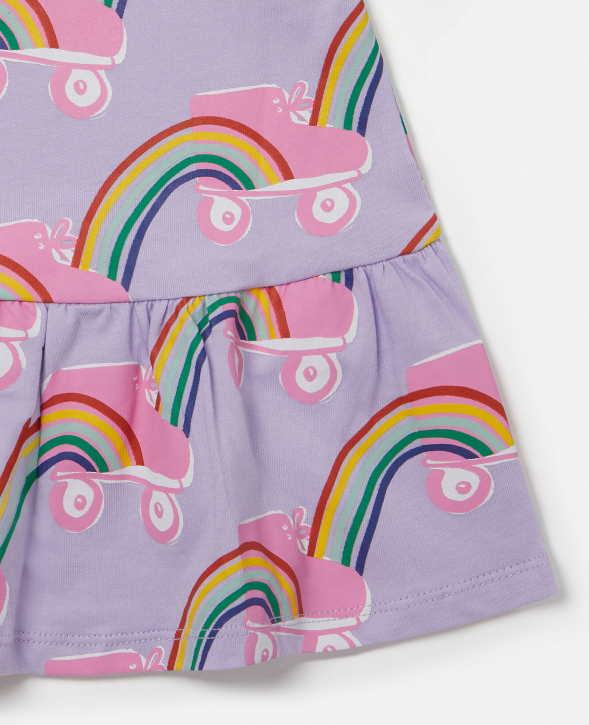Rollerskate Rainbow Print Dress 7 Rollerskate Rainbow Print Dress