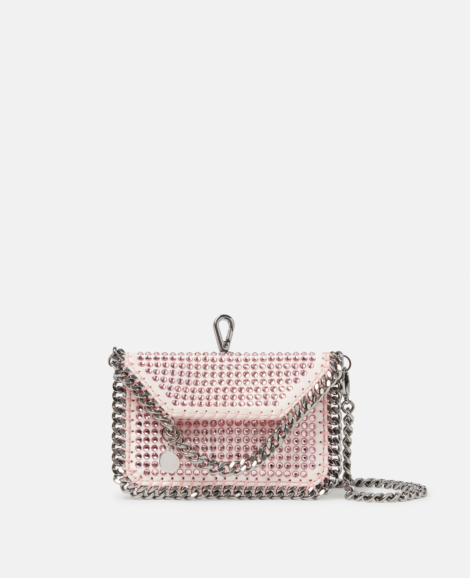 Falabella Crystal Cardholder on Chain