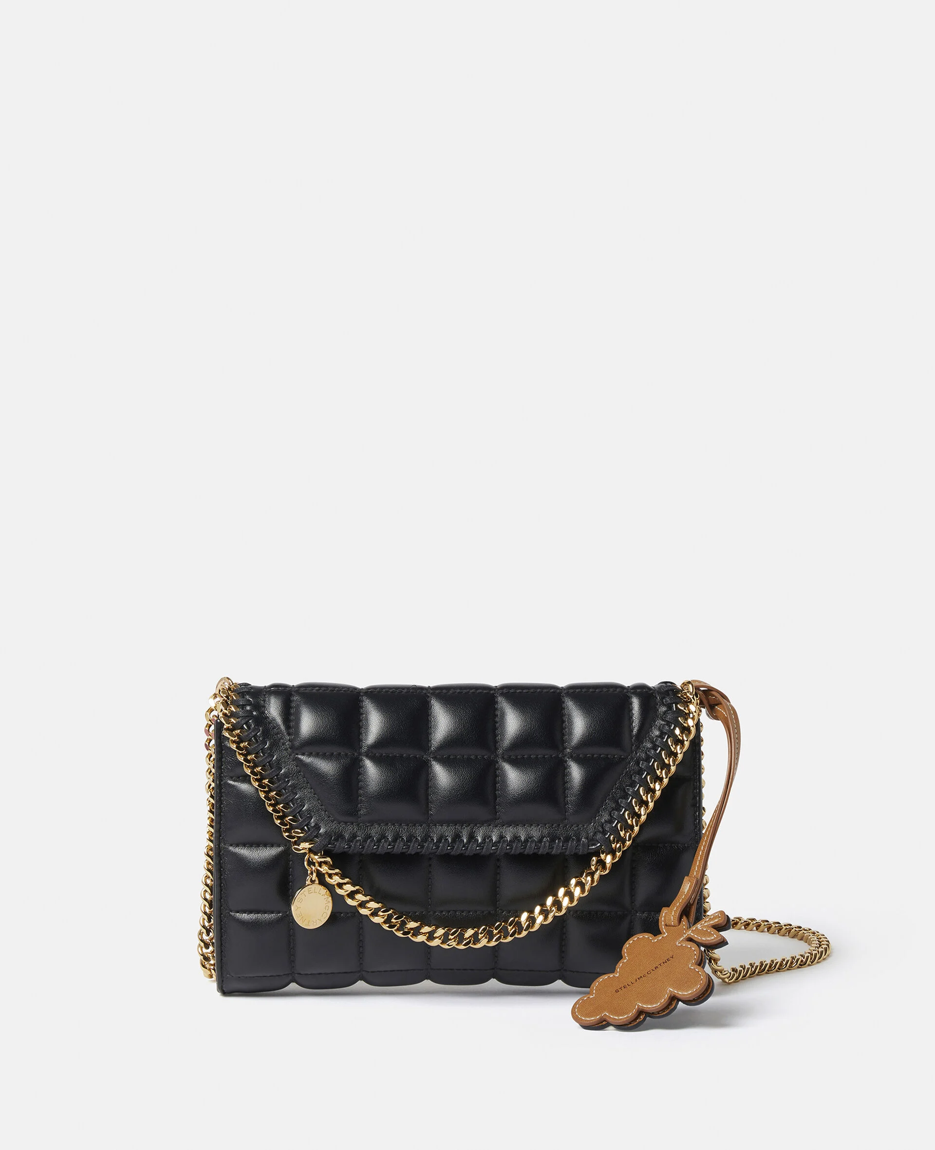 Falabella Square Quilted Wallet Crossbody Bag