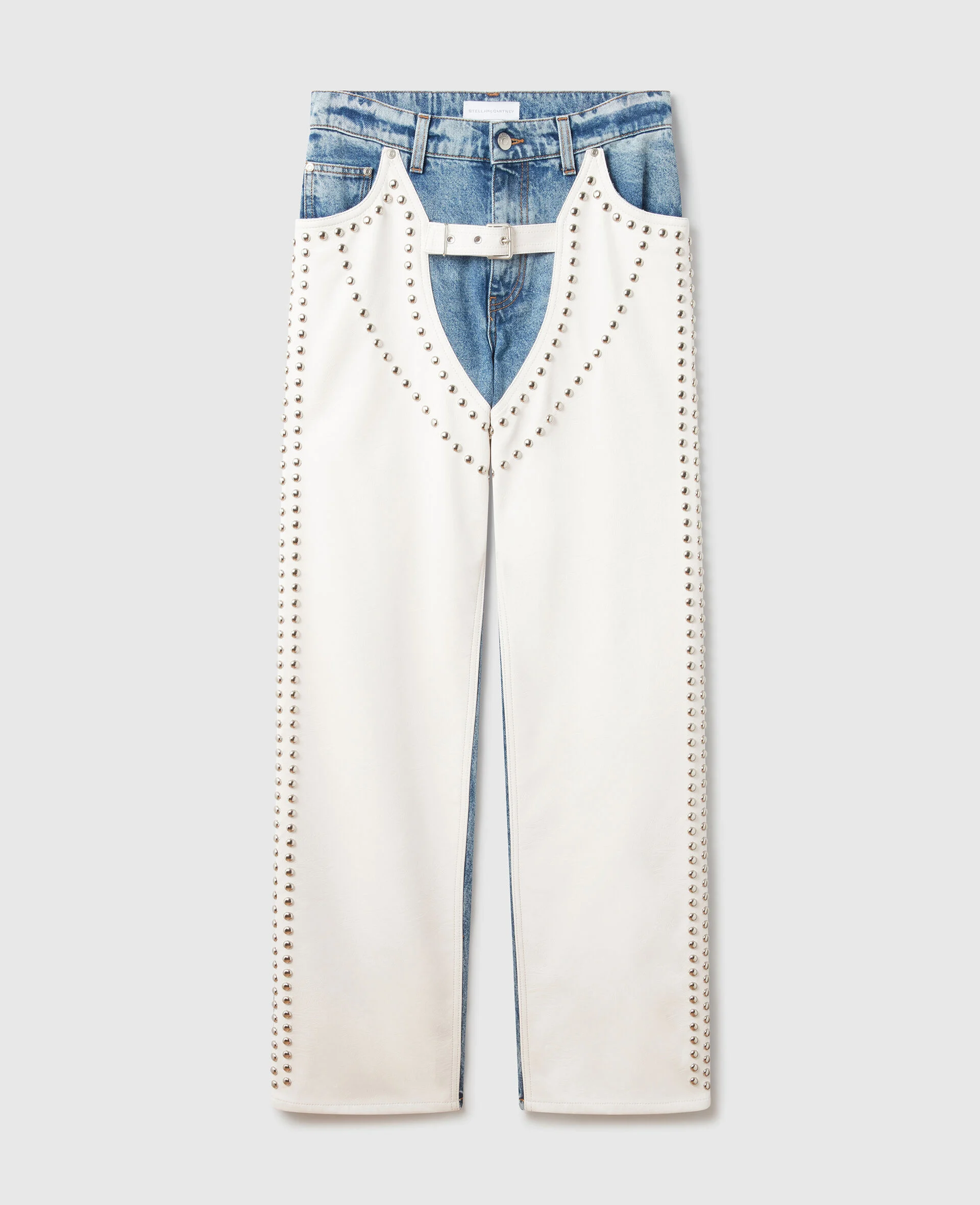 Chaps Studded Straight-Leg Jeans