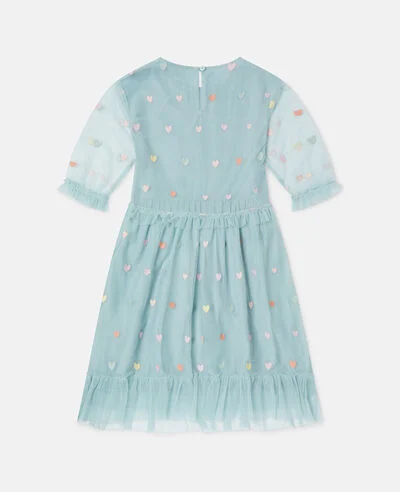 Heart Embroidered Long-Sleeve Dress 4 Heart Embroidered Long-Sleeve Dress