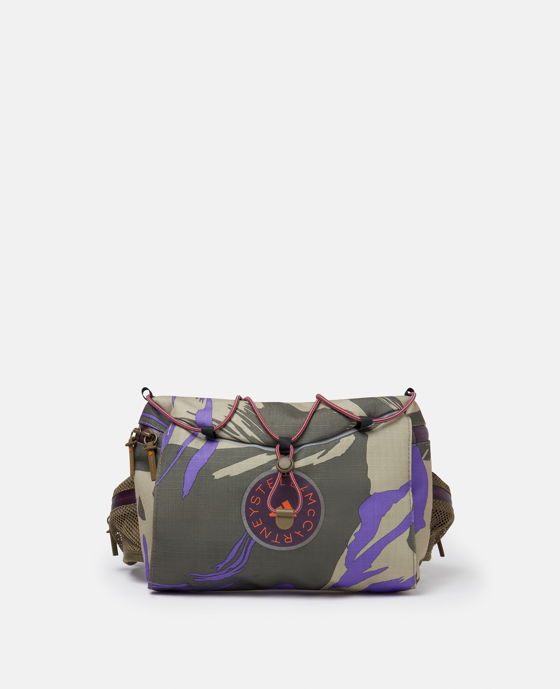 Logo Camouflage Print Bum Bag