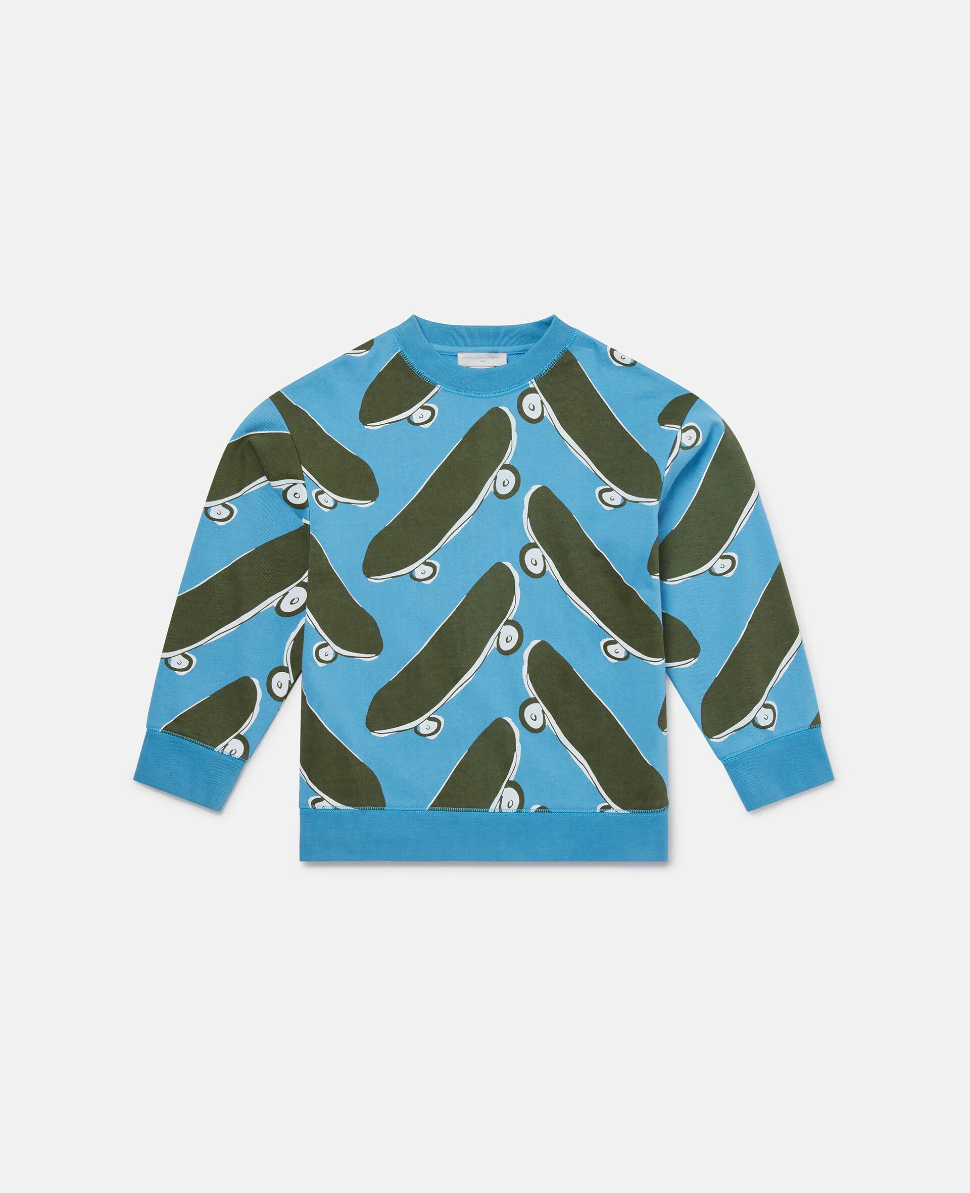 Skateboard Print Sweatshirt