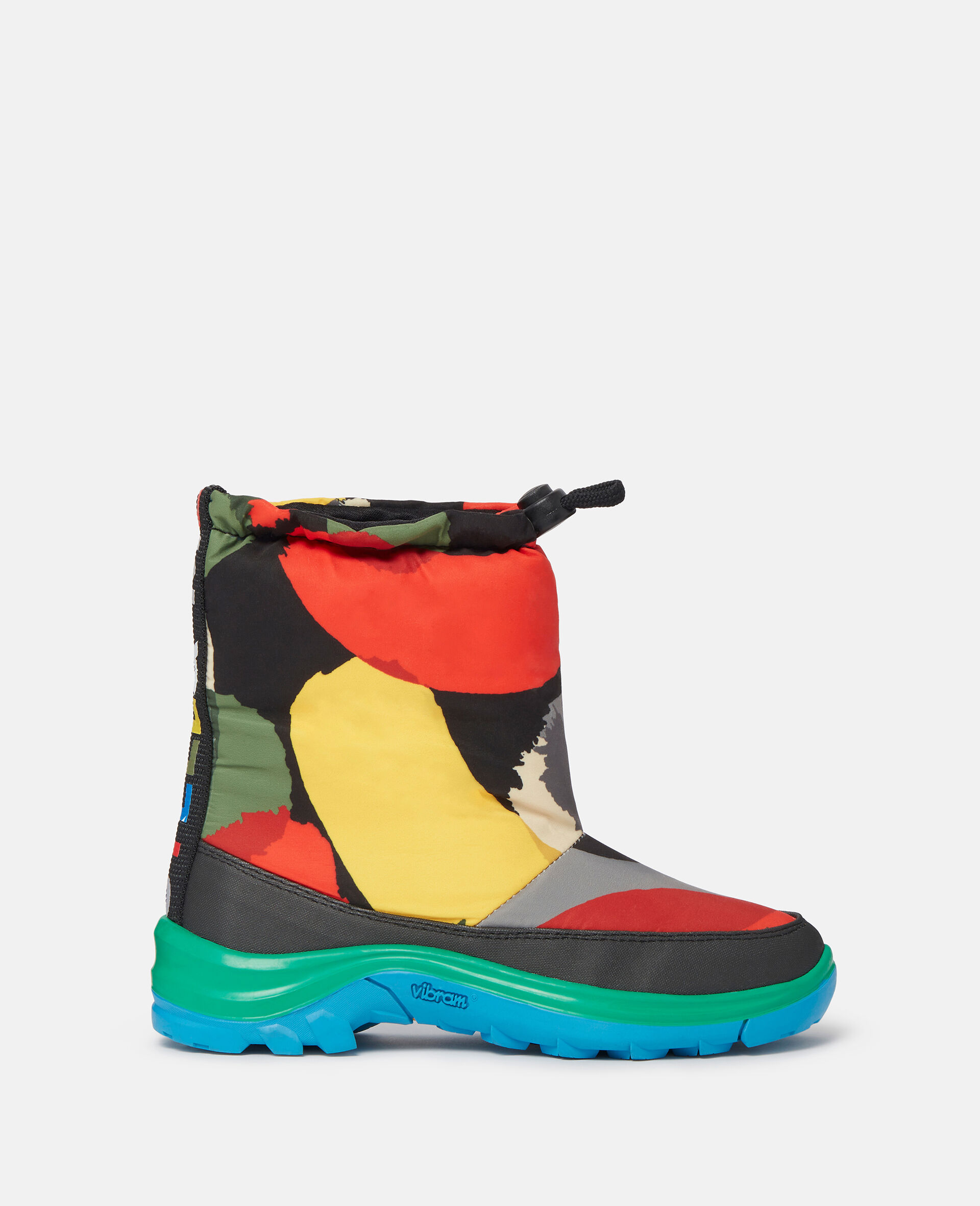 Logo Tape Smudge Print Padded Wellies