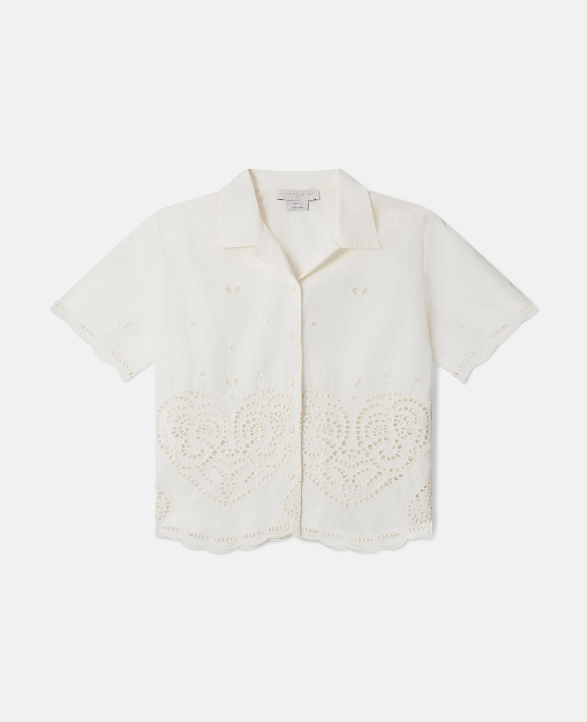 Embroidery Anglaise Cotton Shirt