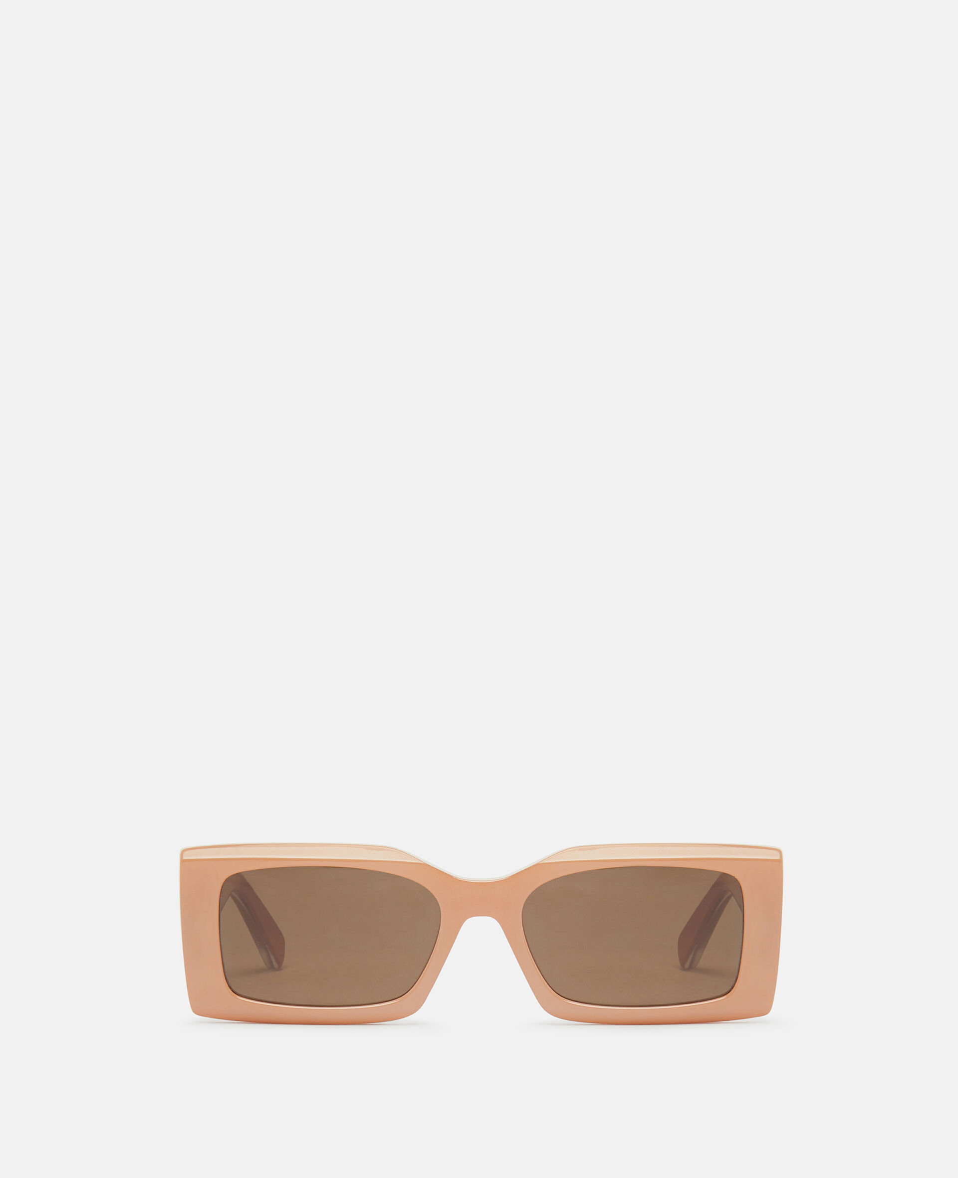 Logo-Engraved Rectangular Sunglasses