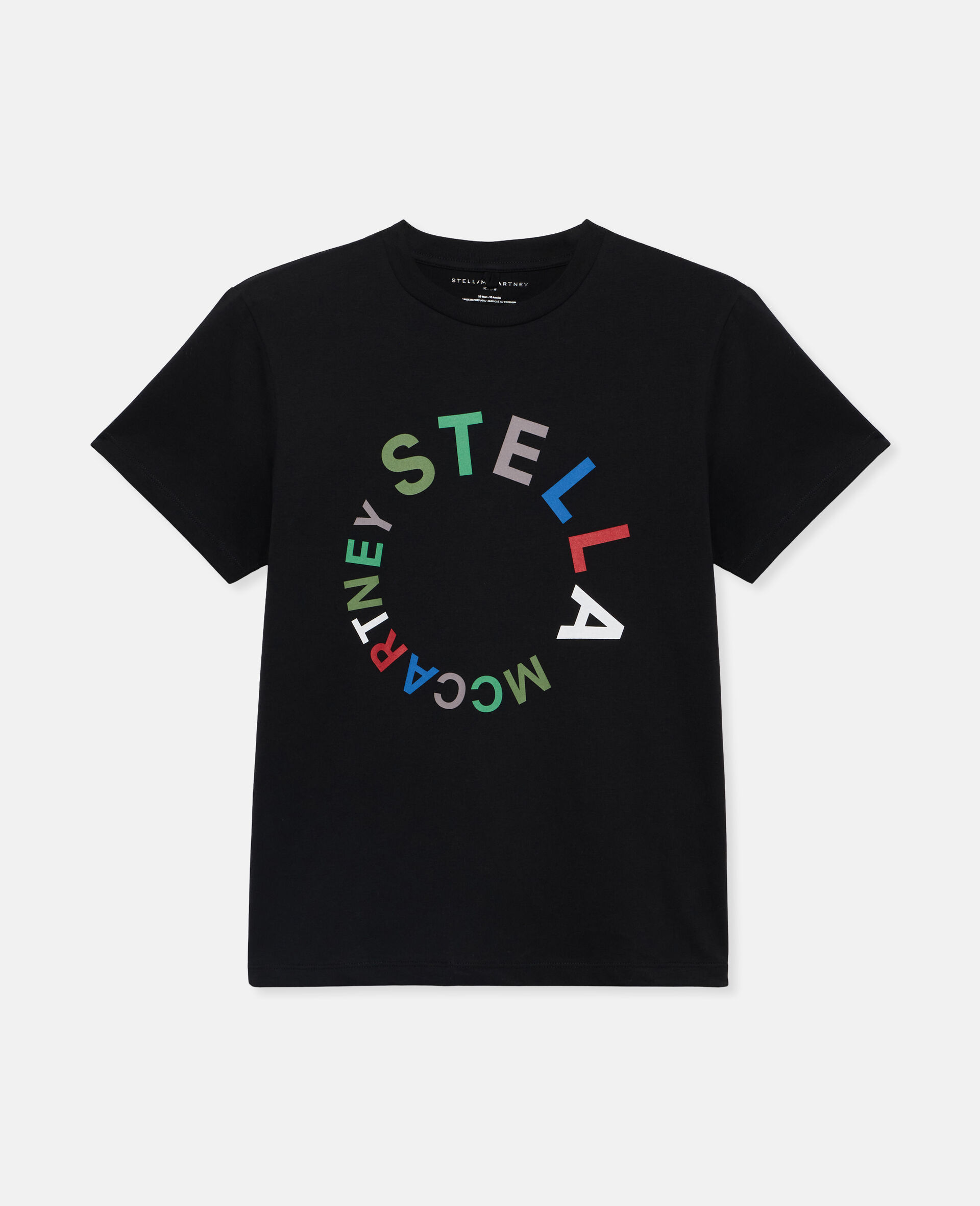 Circular Logo Embroidery T-Shirt