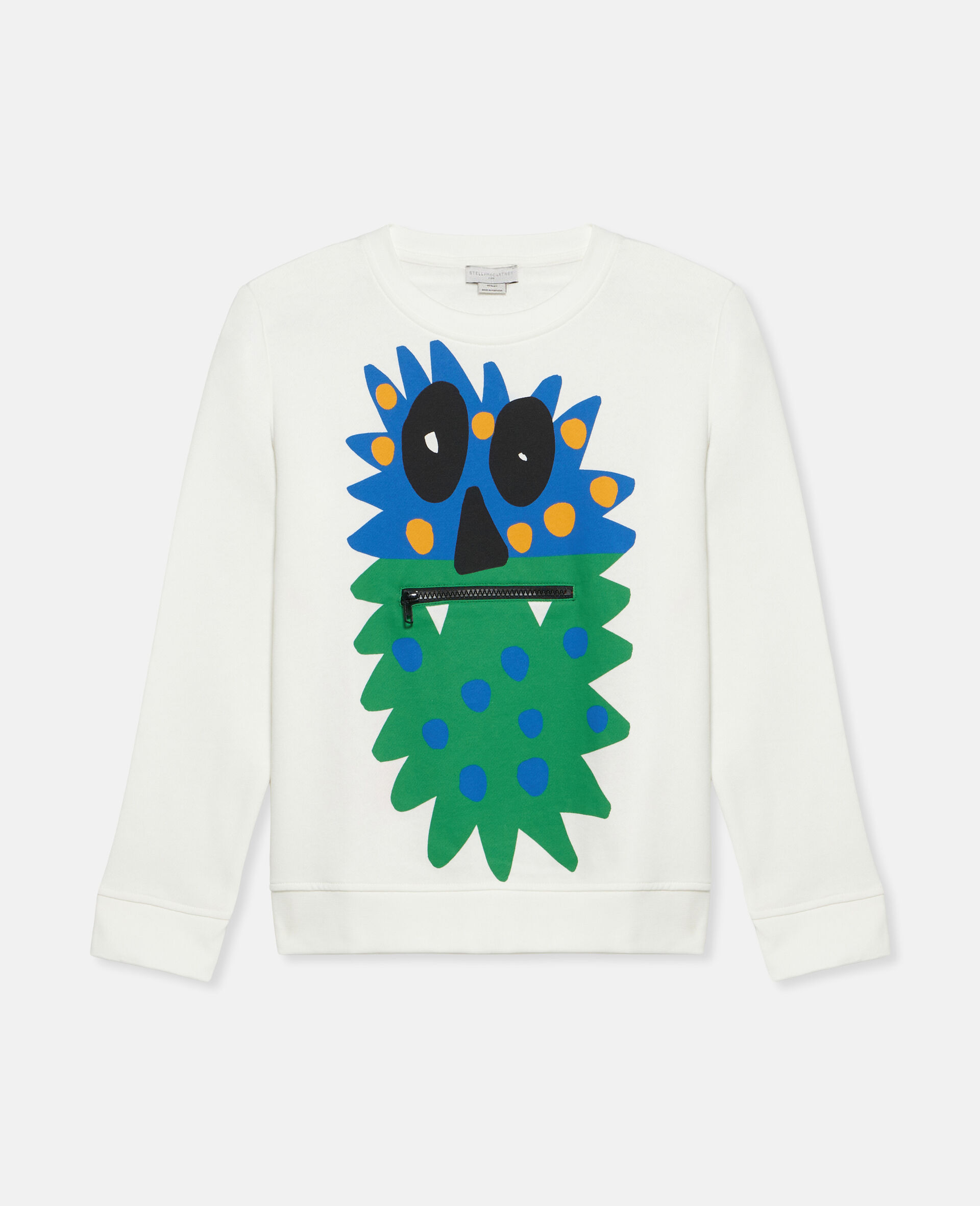 Monster Motif Long Sleeve T-Shirt