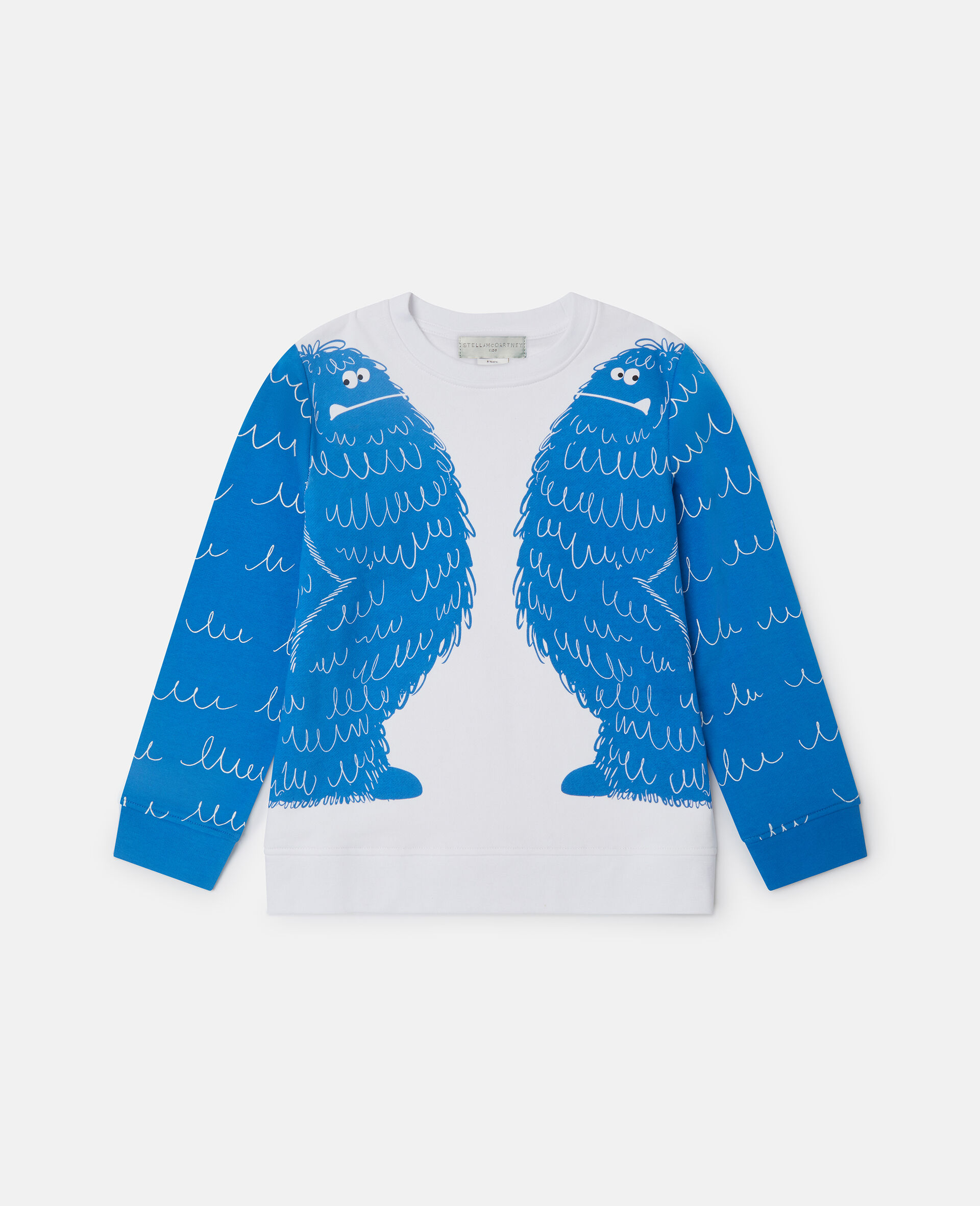 Monster Graphic Crewneck Sweatshirt