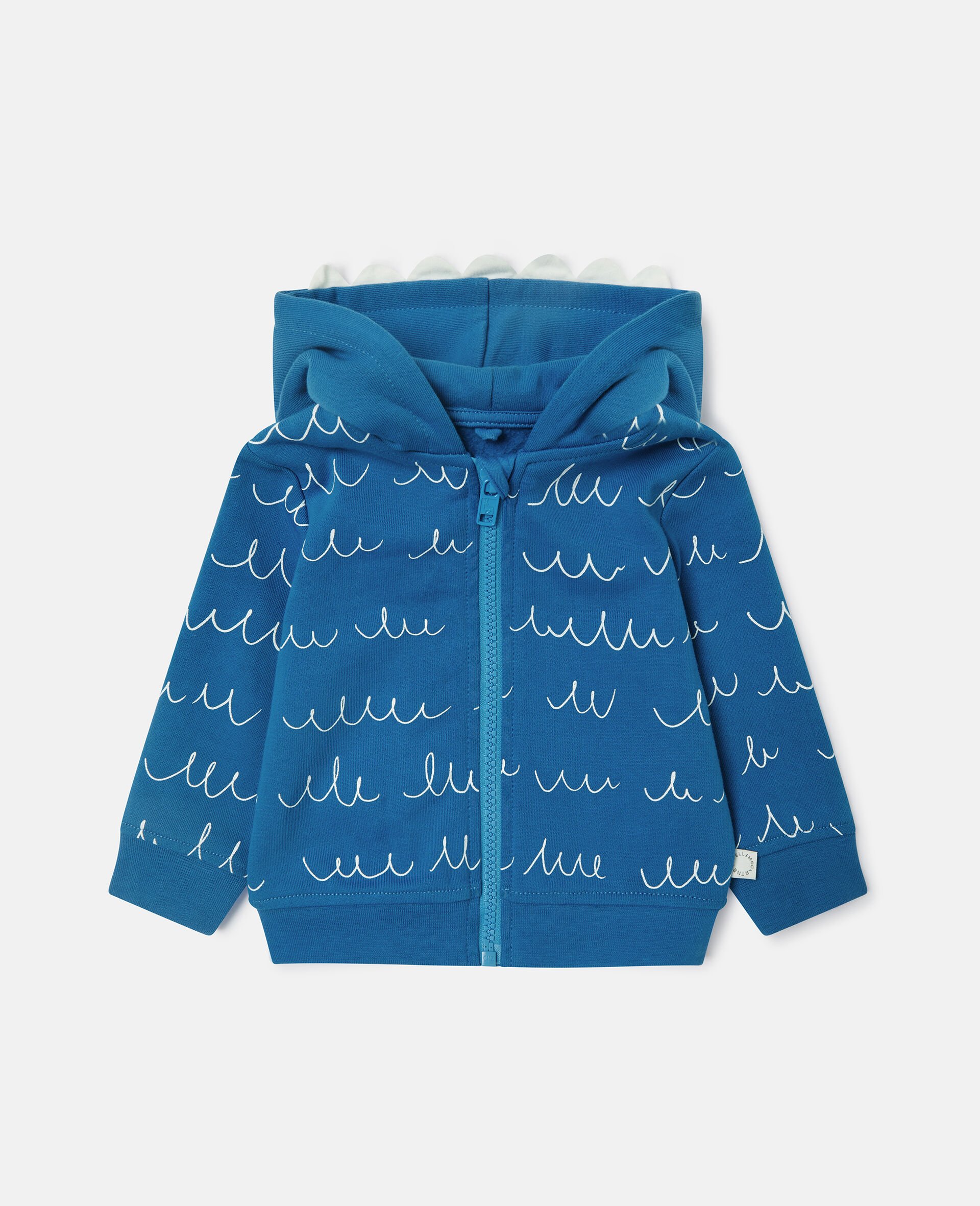 Monster Graphic Full-Zipper Hoodie