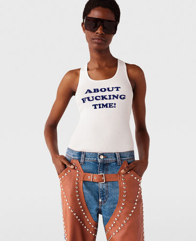 About Fucking Time Tank Top 3 About Fucking Time Tank Top