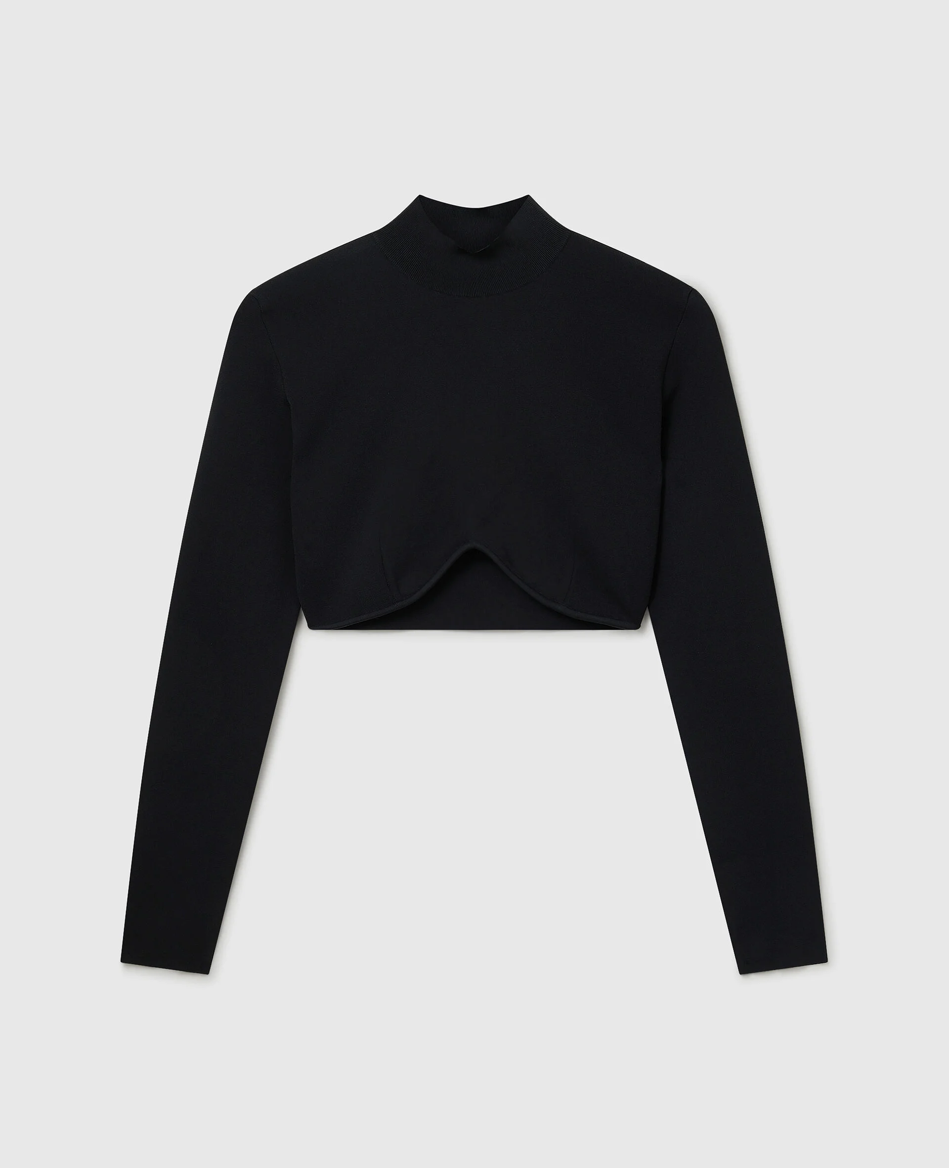 Miracle Long-Sleeve Compact-Knit Top