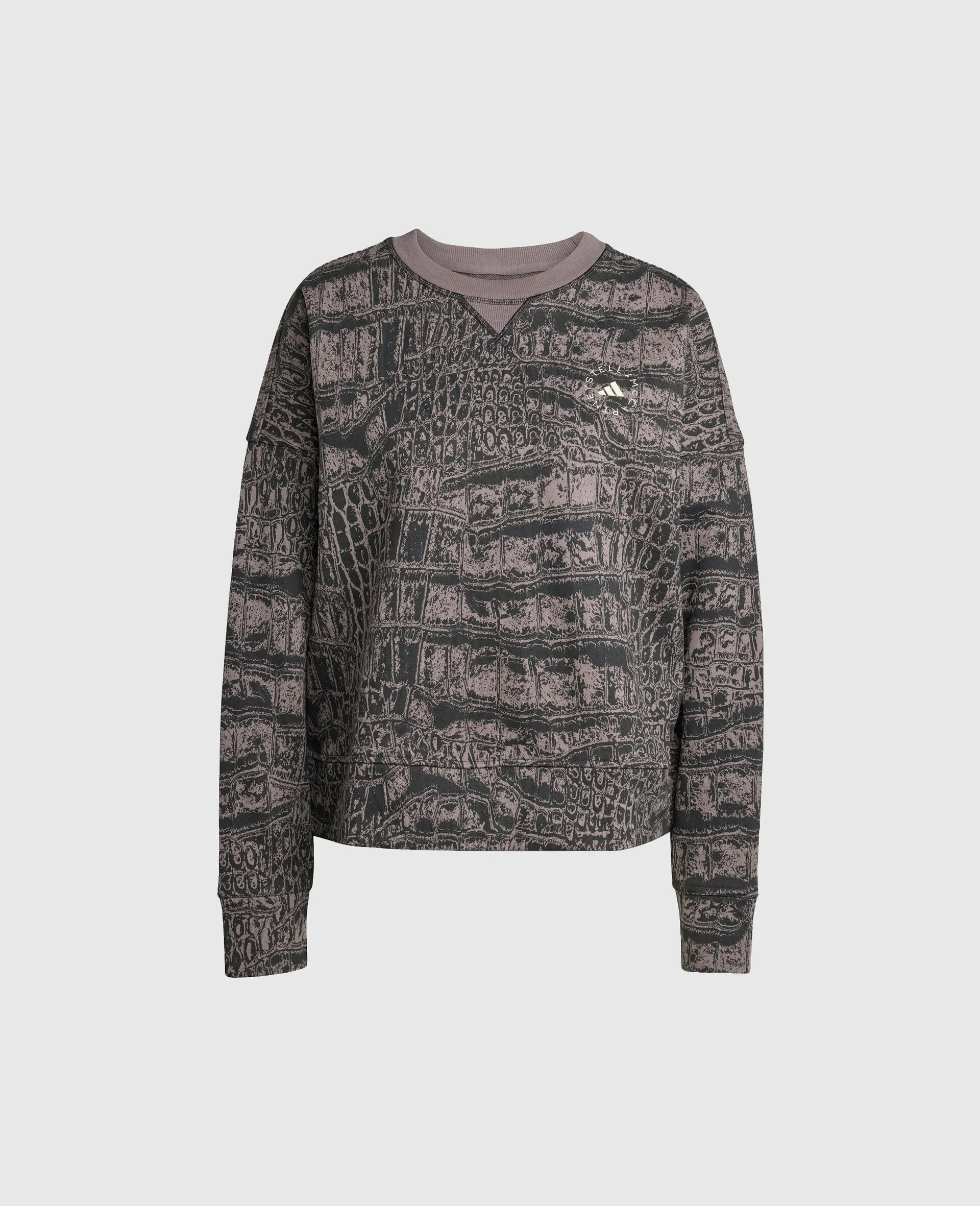 Logo Graphic Print Crewneck Sweatshirt