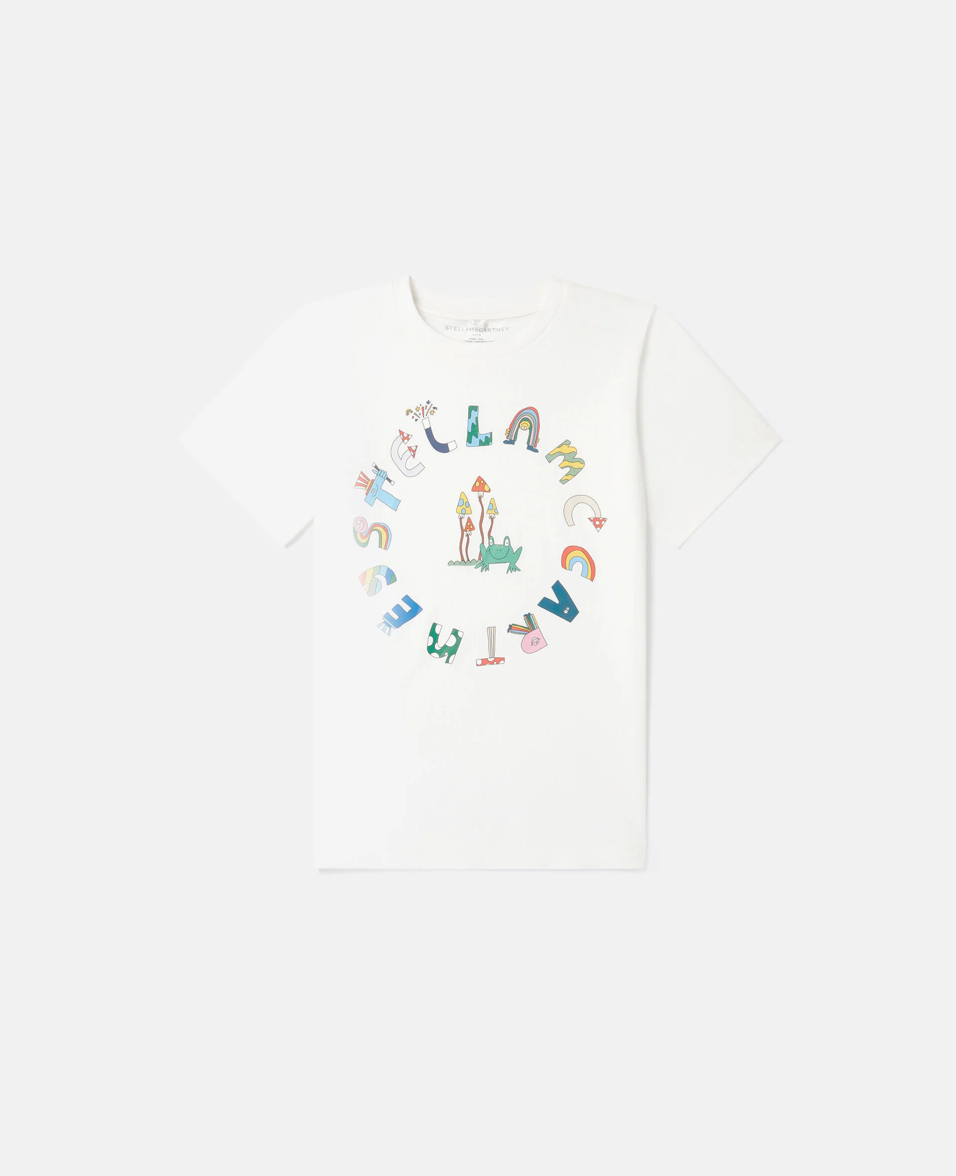 Stella Woodland Lettering Crewneck T-Shirt